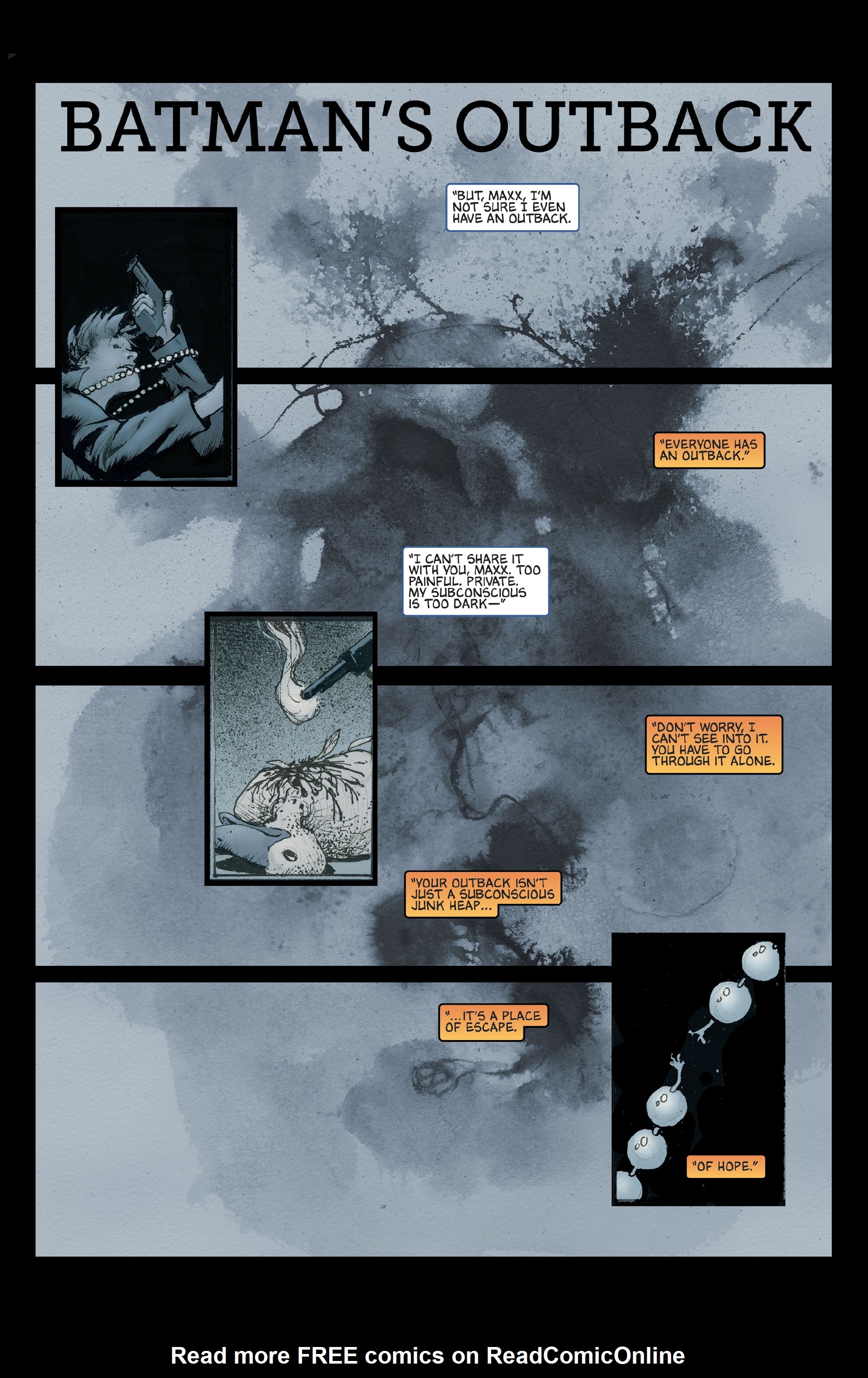 Read online Batman/The Maxx: Arkham Dreams comic -  Issue # _The Lost Year Compendium - 52