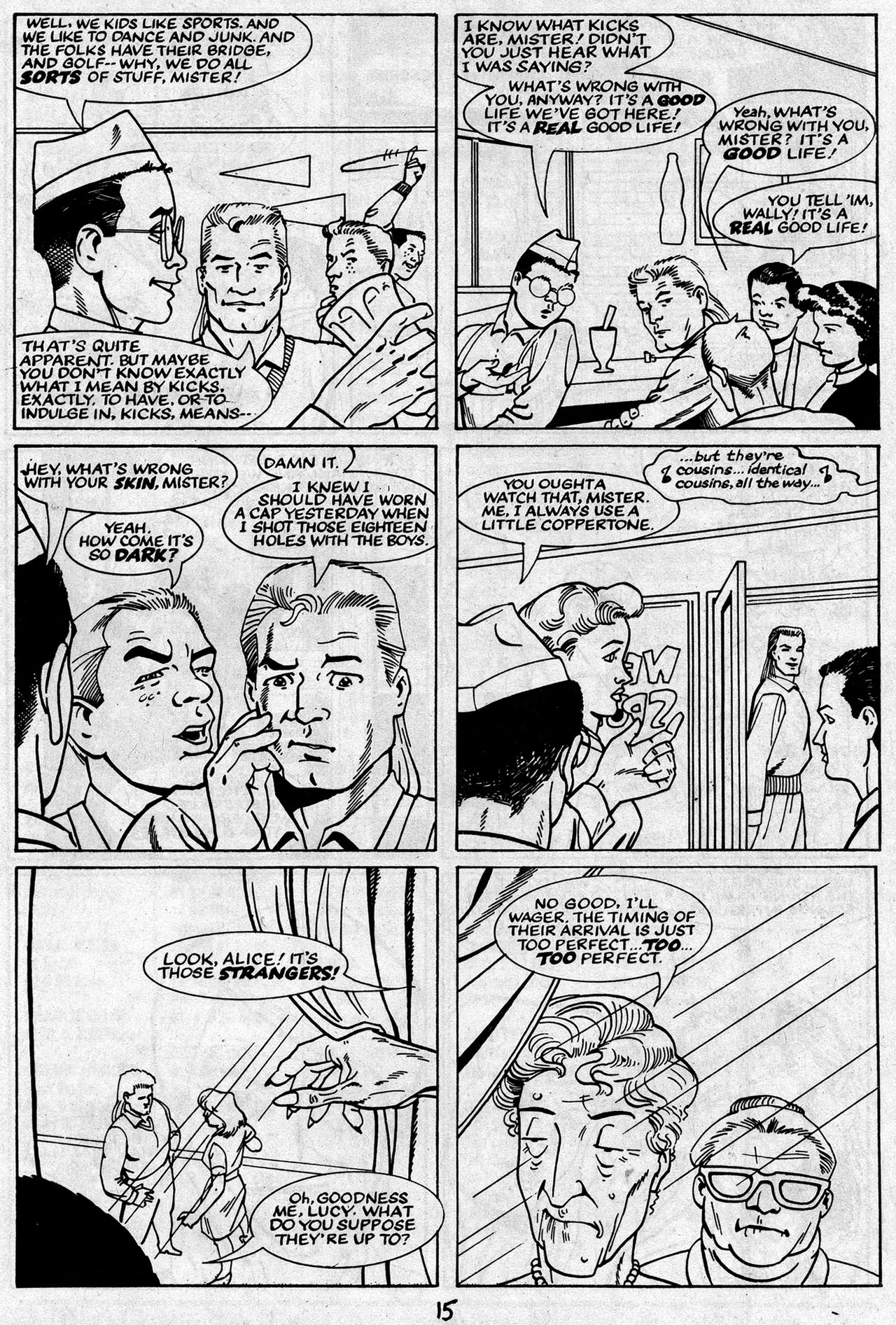 Read online The Trouble With Girls (1989) comic -  Issue #15 - 17