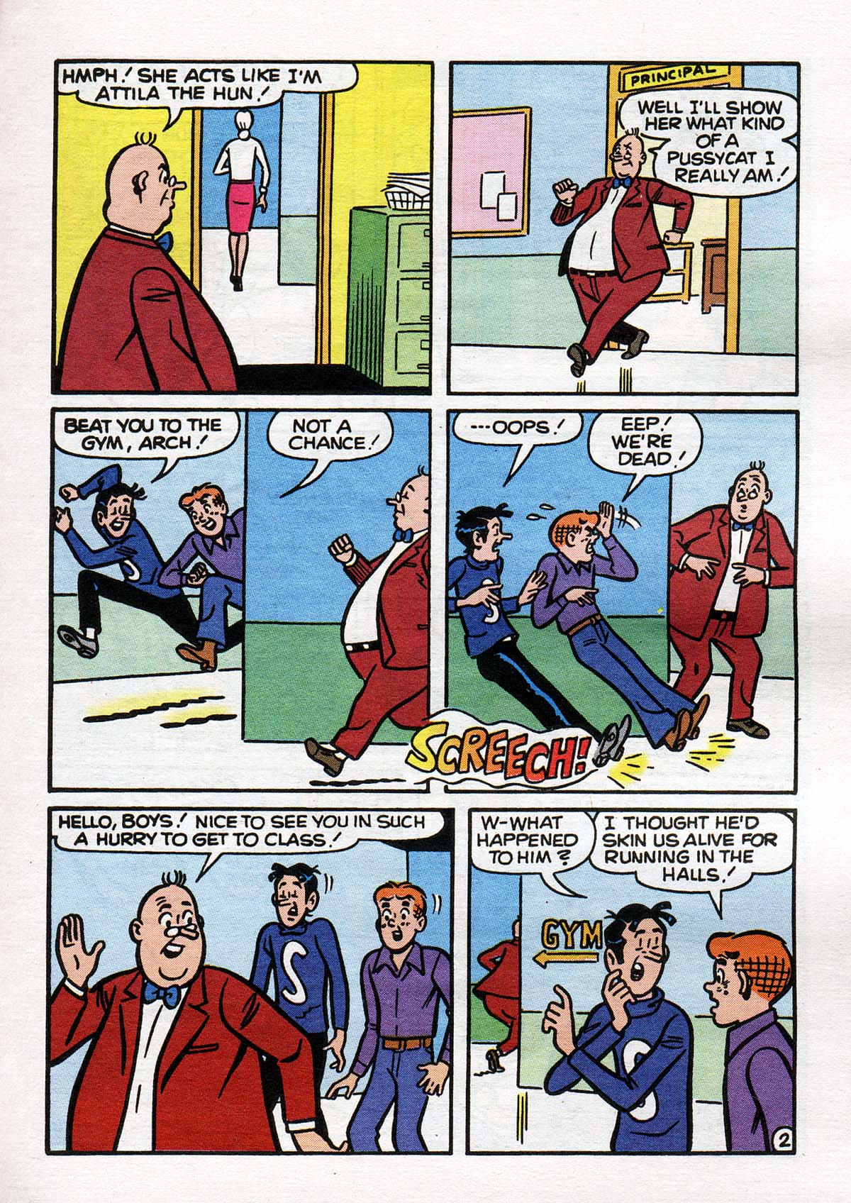 Read online Archie's Double Digest Magazine comic -  Issue #150 - 145
