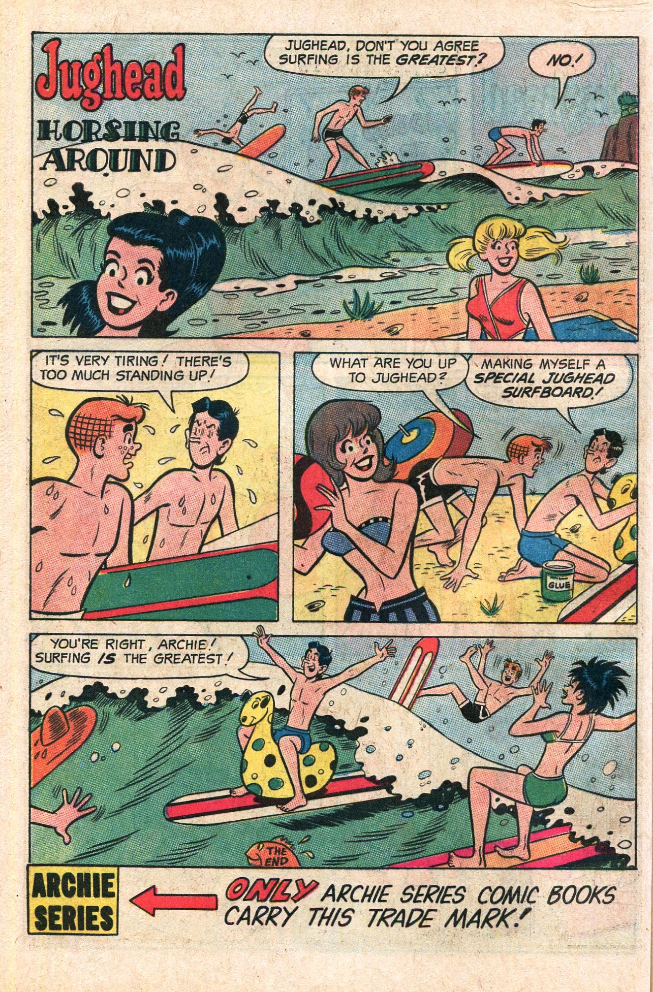 Read online Jughead's Jokes comic -  Issue #21 - 28