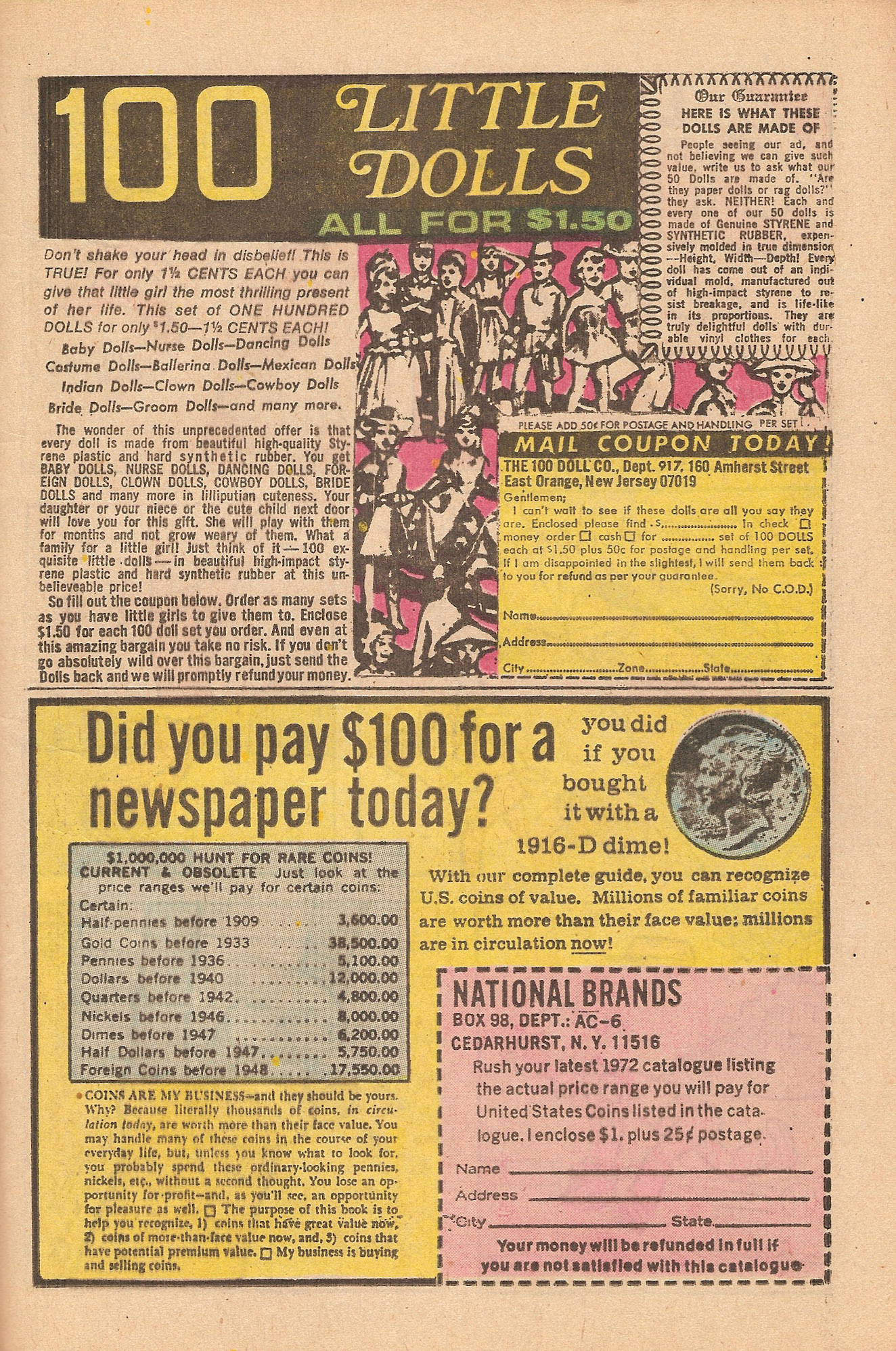 Read online Jughead's Jokes comic -  Issue #35 - 29