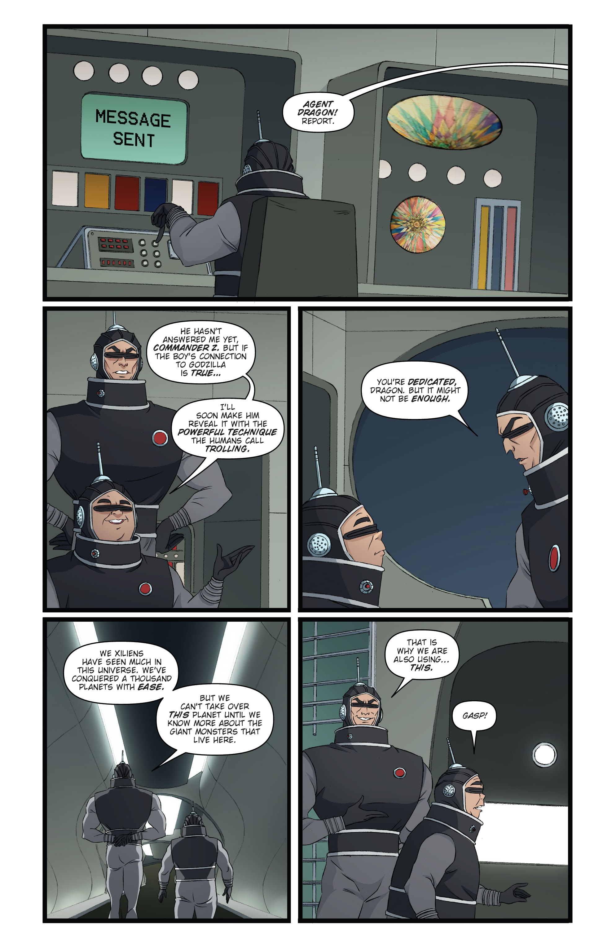 Read online Godzilla: Monsters & Protectors - All Hail the King! comic -  Issue #1 - 6