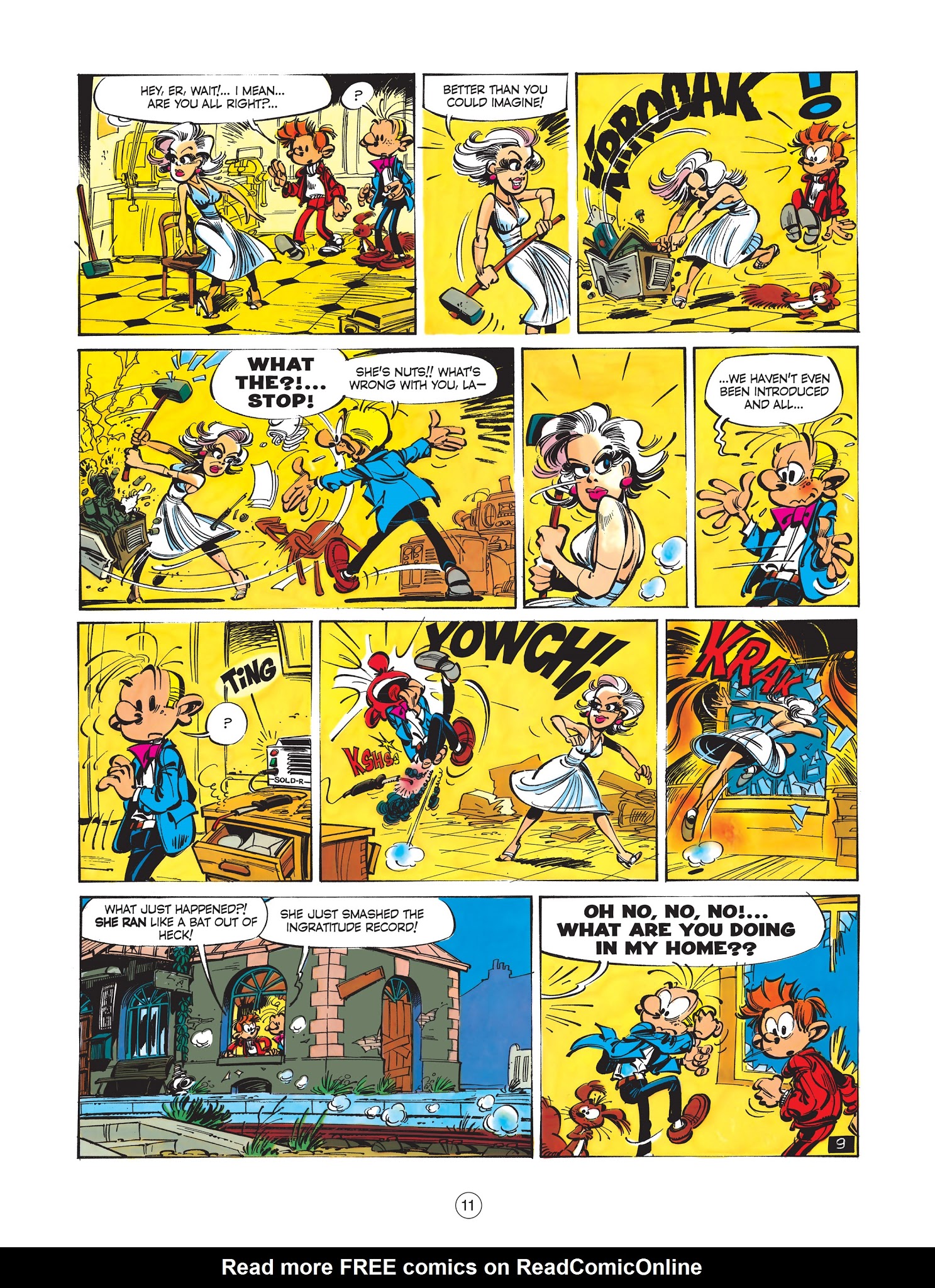 Read online Spirou & Fantasio (2009) comic -  Issue #12 - 12