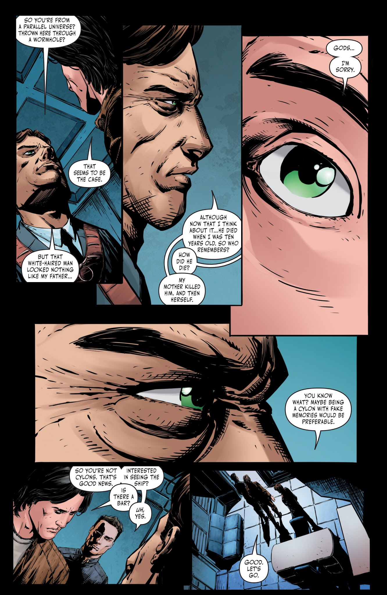 Read online Battlestar Galactica BSG vs. BSG comic -  Issue #2 - 23