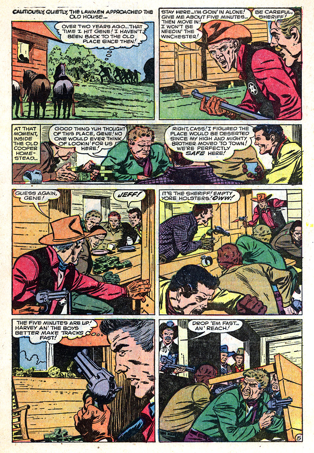 Read online Western Outlaws (1954) comic -  Issue #10 - 7