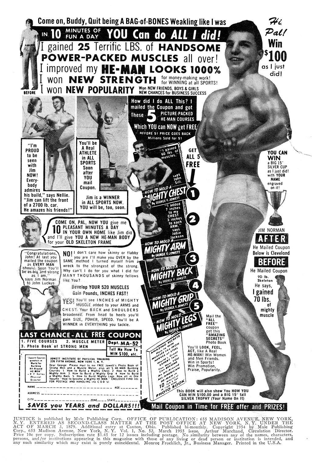 Read online Justice (1947) comic -  Issue #52 - 2