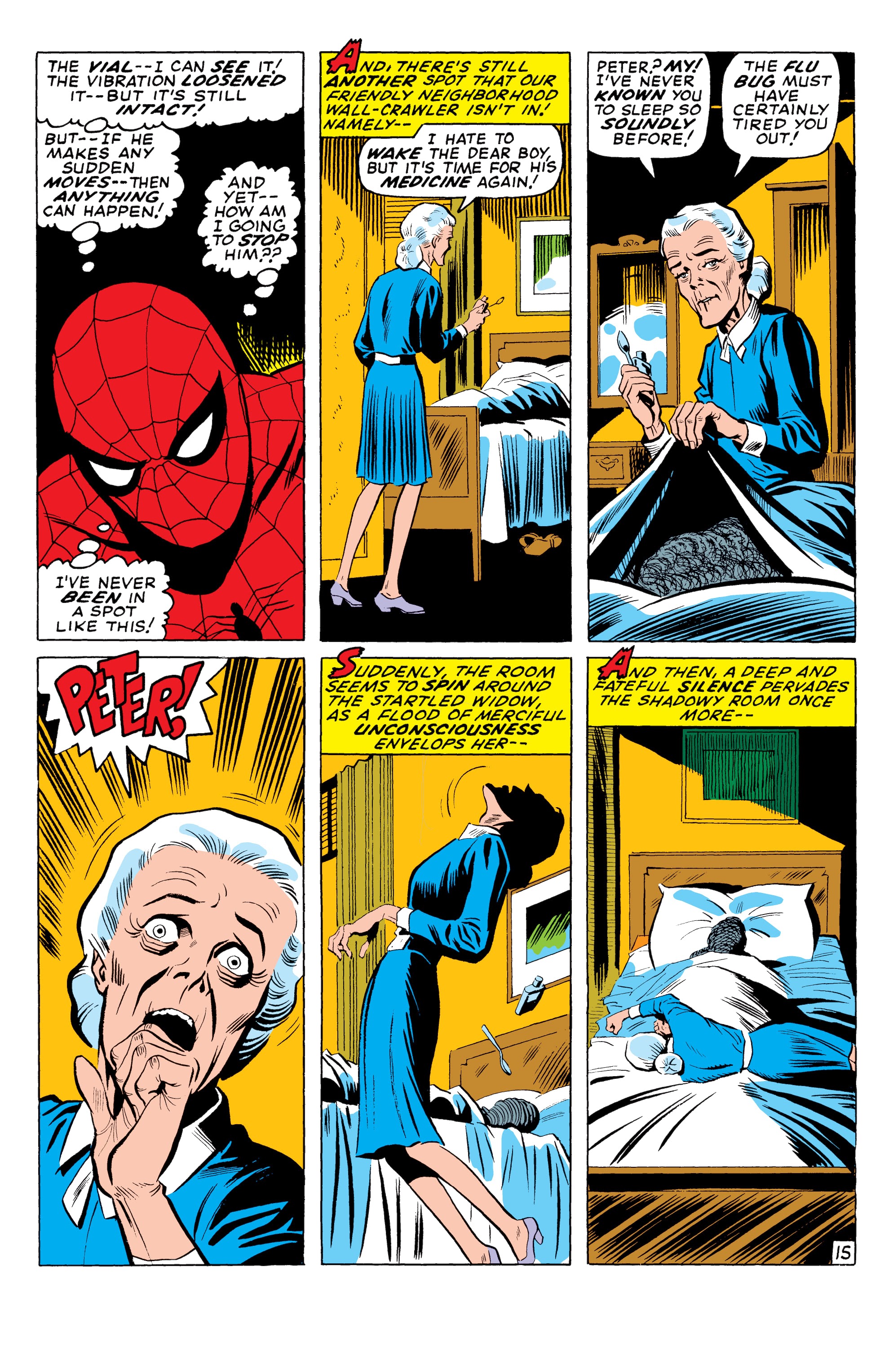 Read online Amazing Spider-Man Epic Collection comic -  Issue # The Secret of the Petrified Tablet (Part 4) - 42
