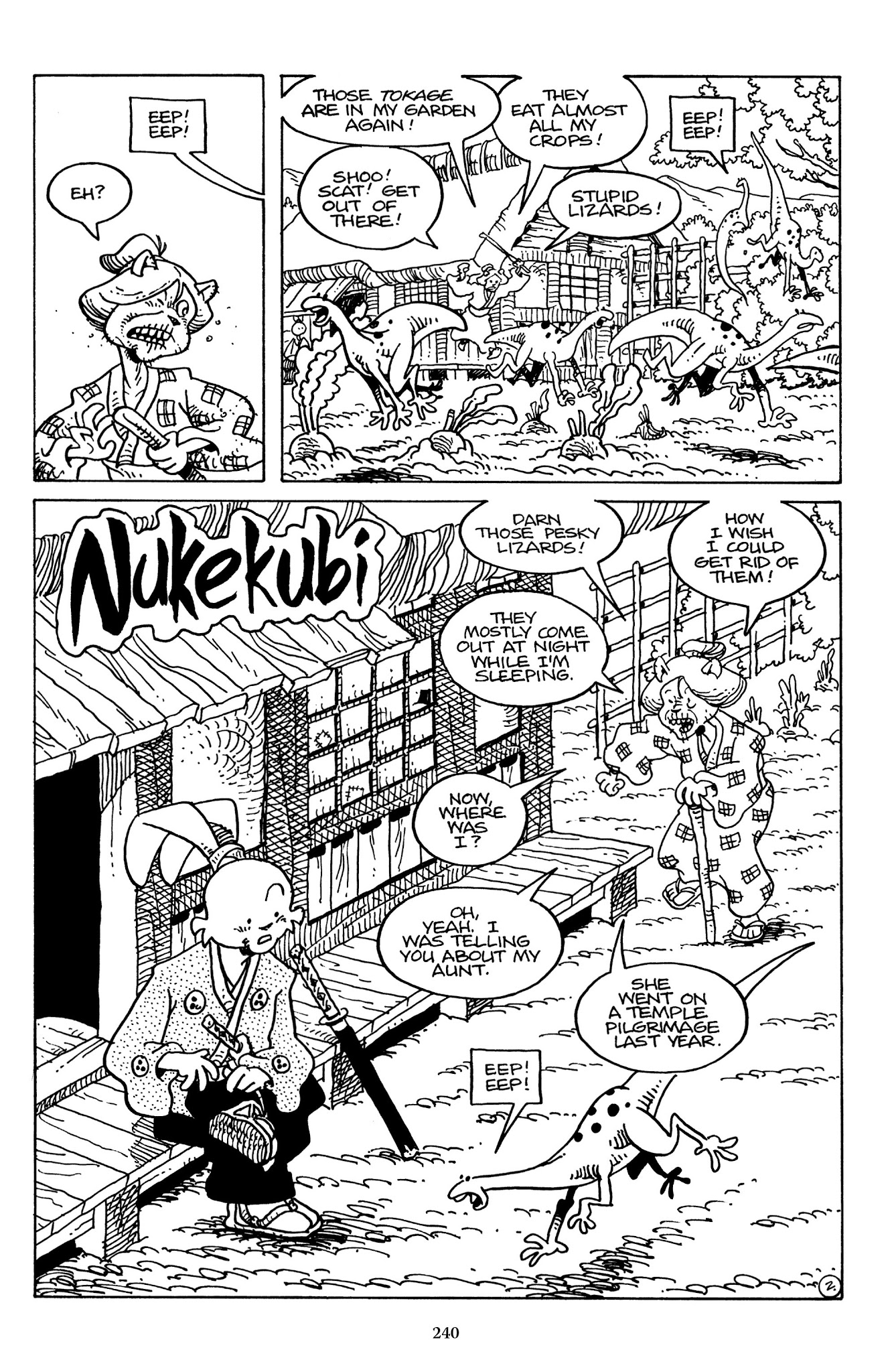 Read online The Usagi Yojimbo Saga comic -  Issue # TPB 7 - 235