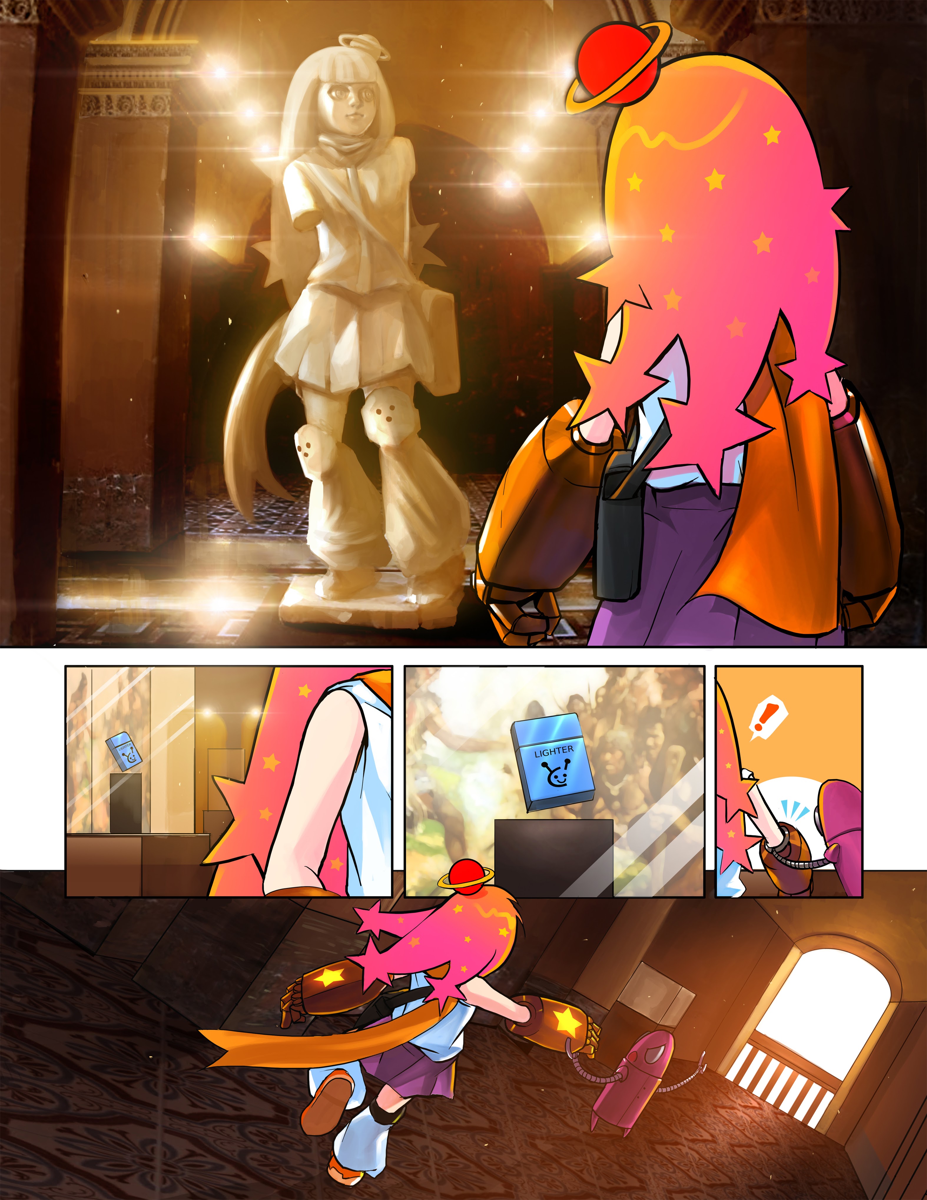 Read online Starpunch Girl comic -  Issue #4 - 2