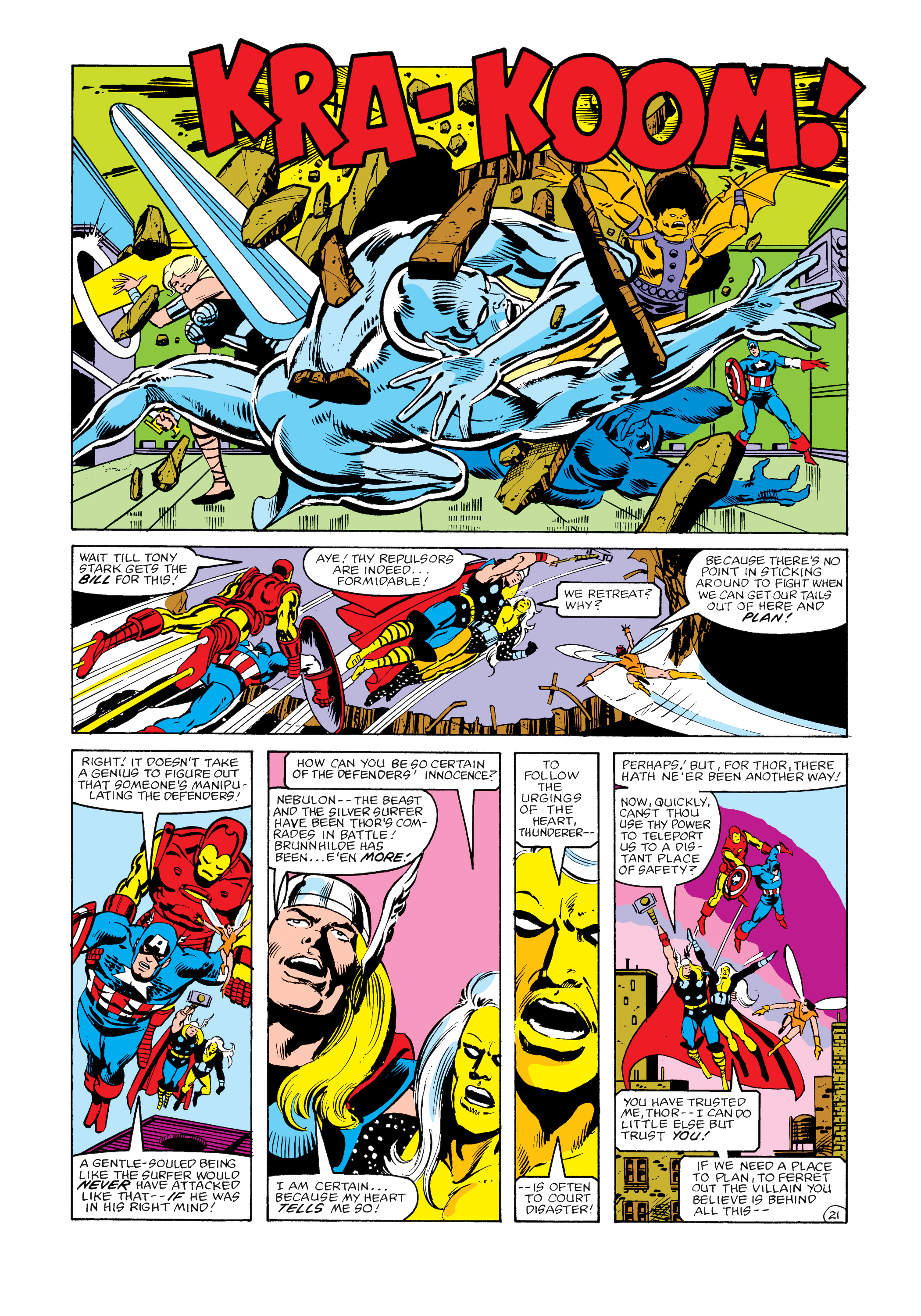 Read online Marvel Masterworks: The Avengers comic -  Issue # TPB 21 (Part 2) - 19