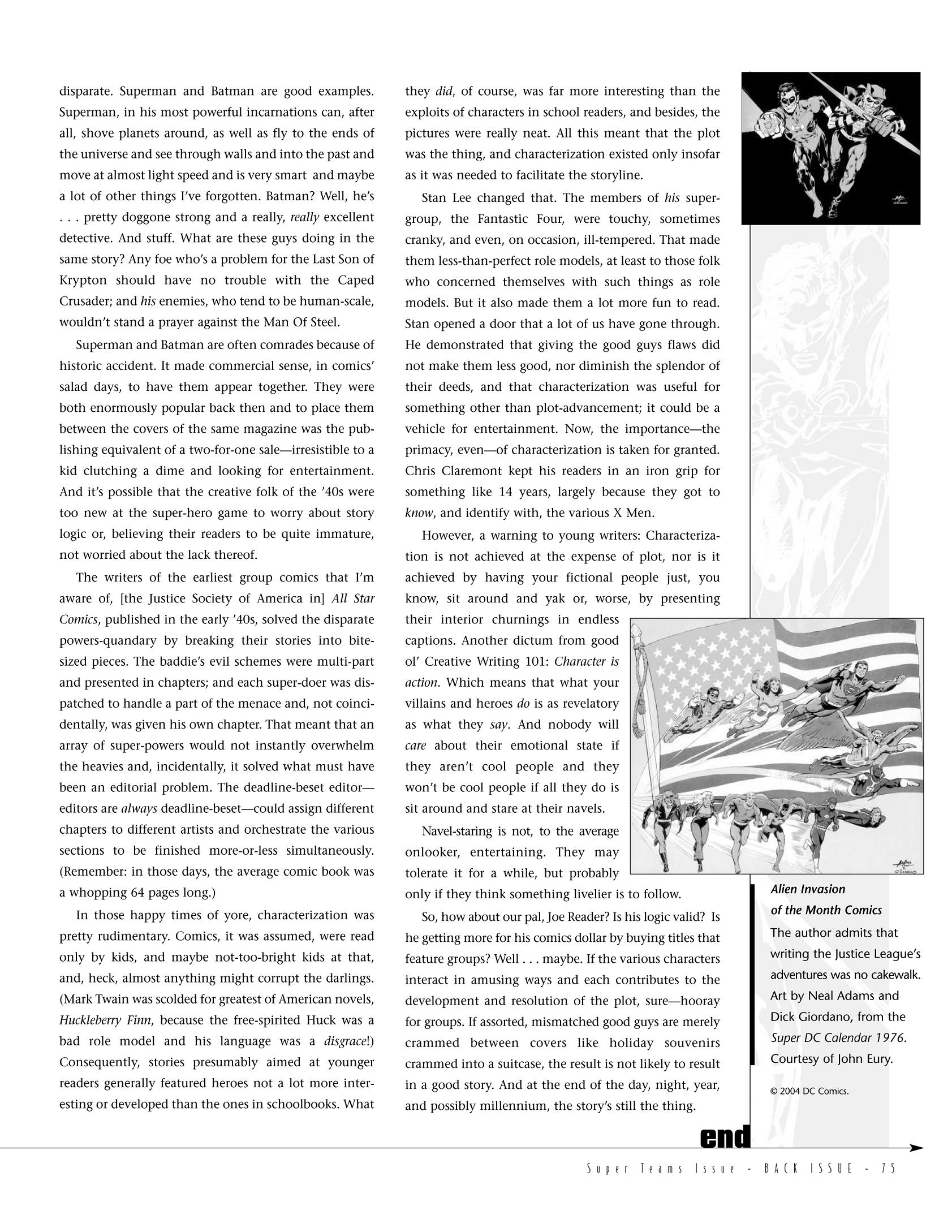 Read online Back Issue comic -  Issue #7 - 76