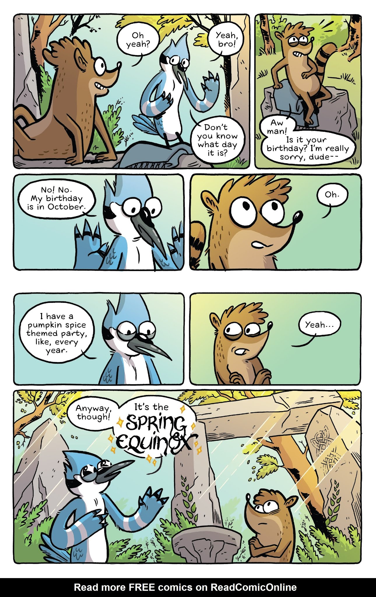 Read online Regular Show: Parks and Wreck comic -  Issue # TPB - 35