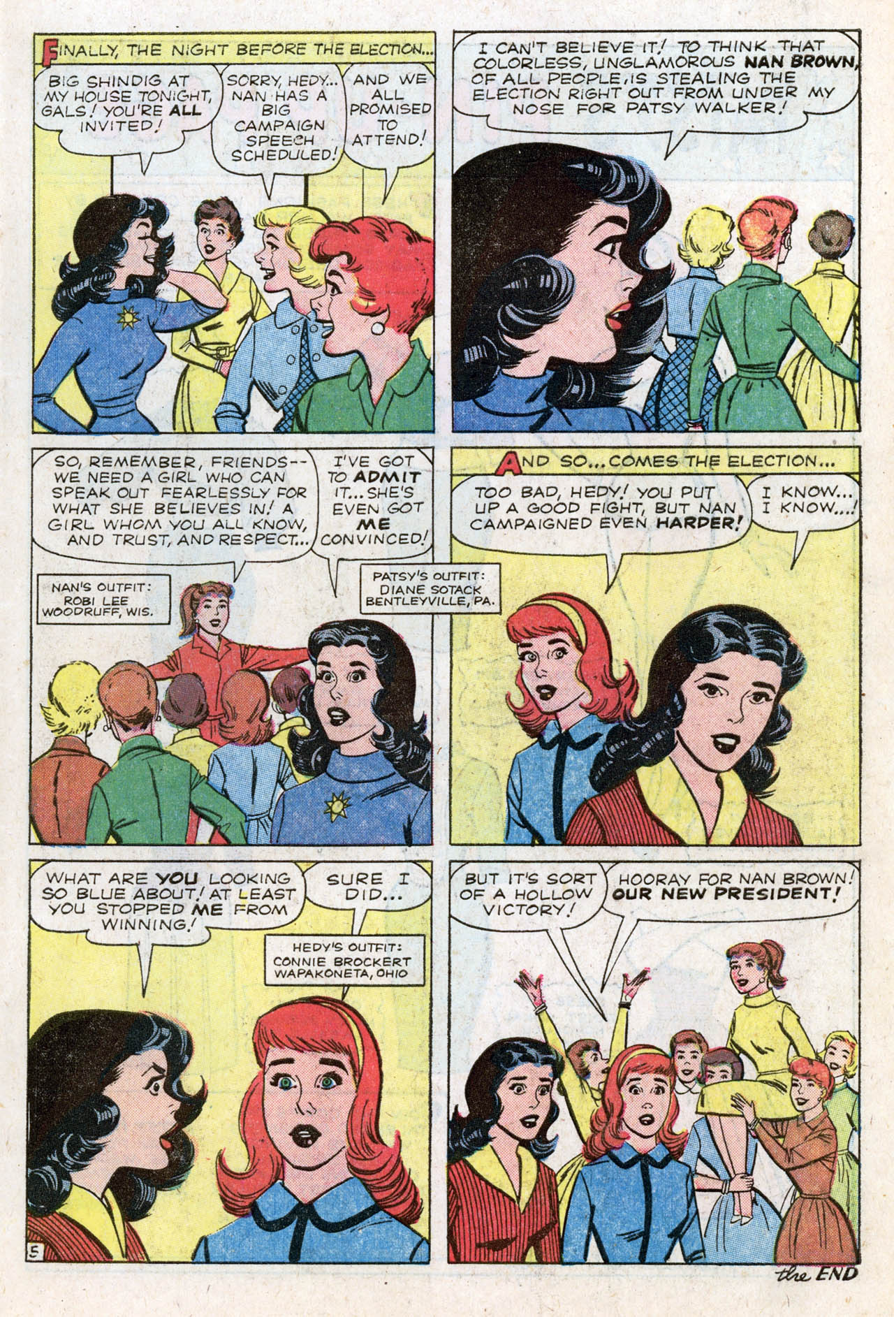 Read online Patsy and Hedy comic -  Issue #76 - 7