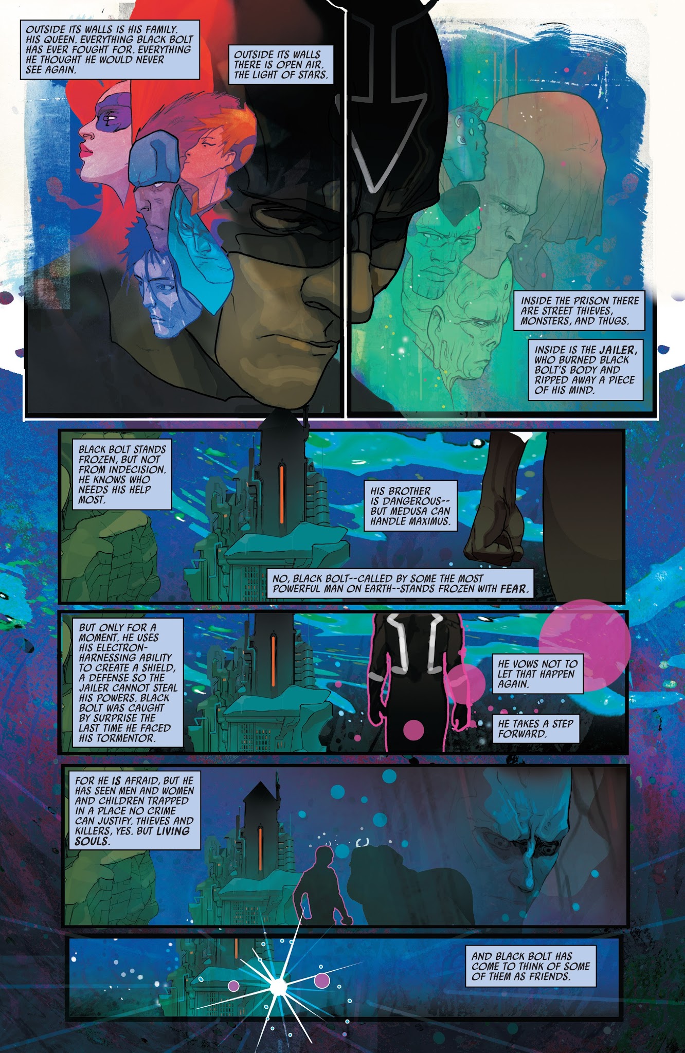 Read online Black Bolt comic -  Issue #5 - 10