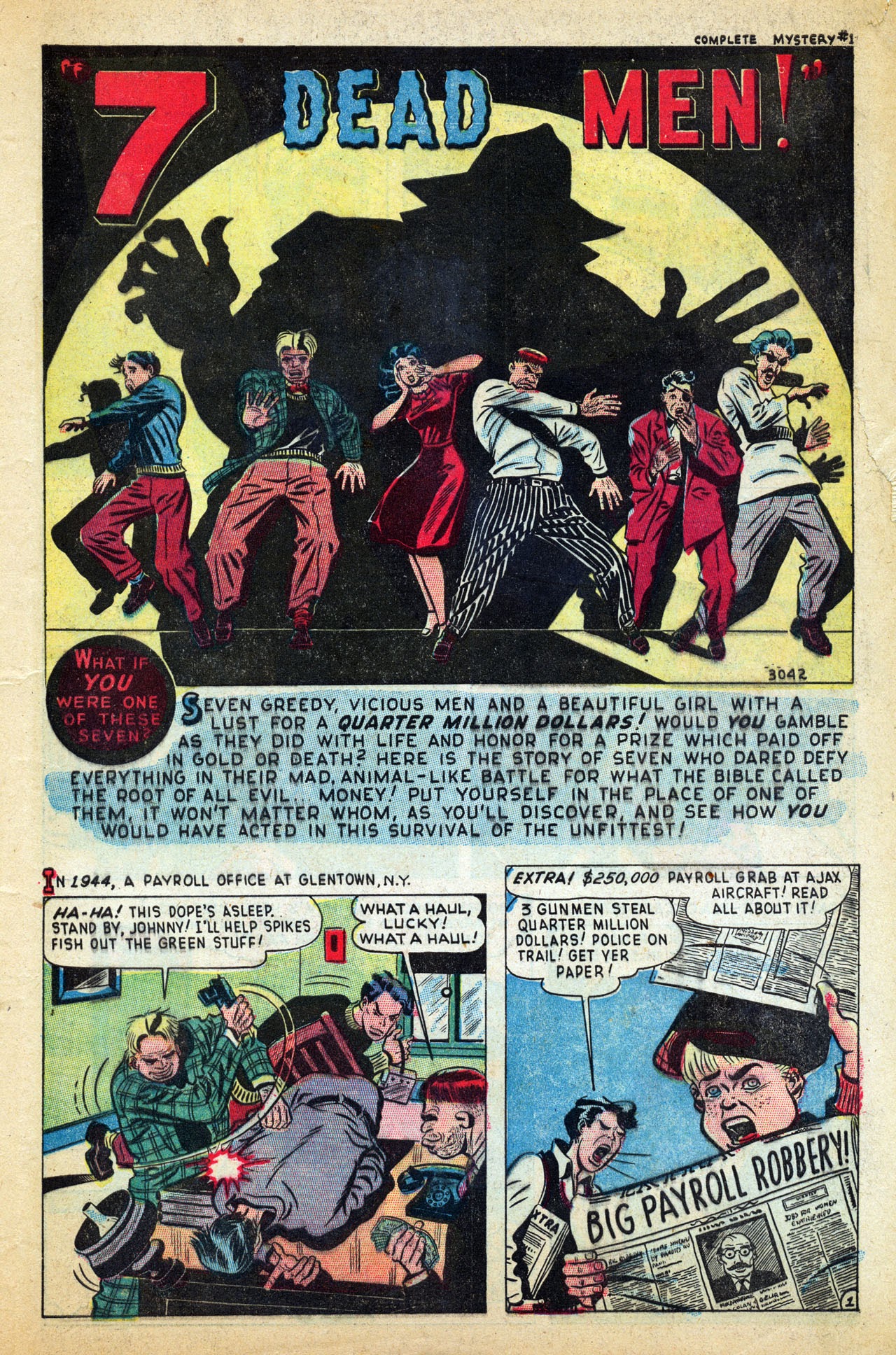 Read online Complete Mystery comic -  Issue #1 - 3