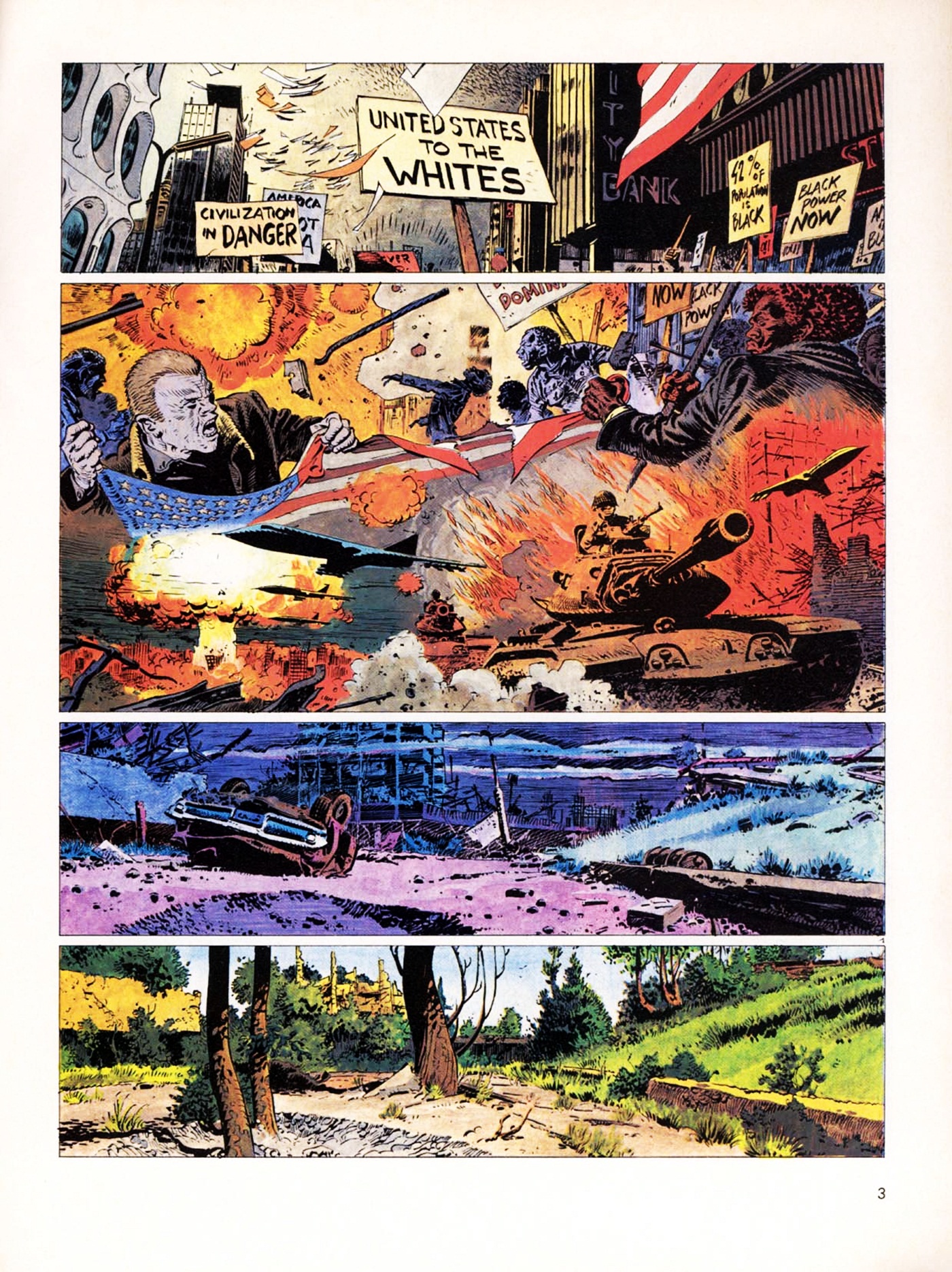 Read online The Survivors! (1982) comic -  Issue #1 - 4