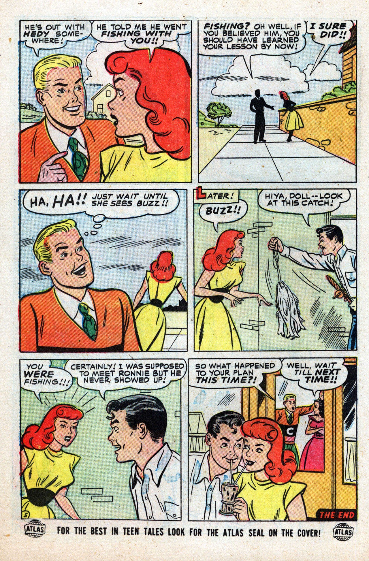 Read online Patsy and her Pals comic -  Issue #3 - 16