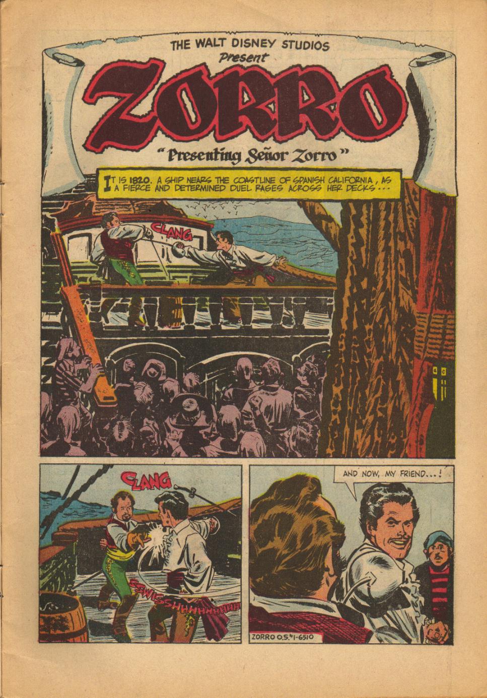 Read online Zorro (1966) comic -  Issue #1 - 3