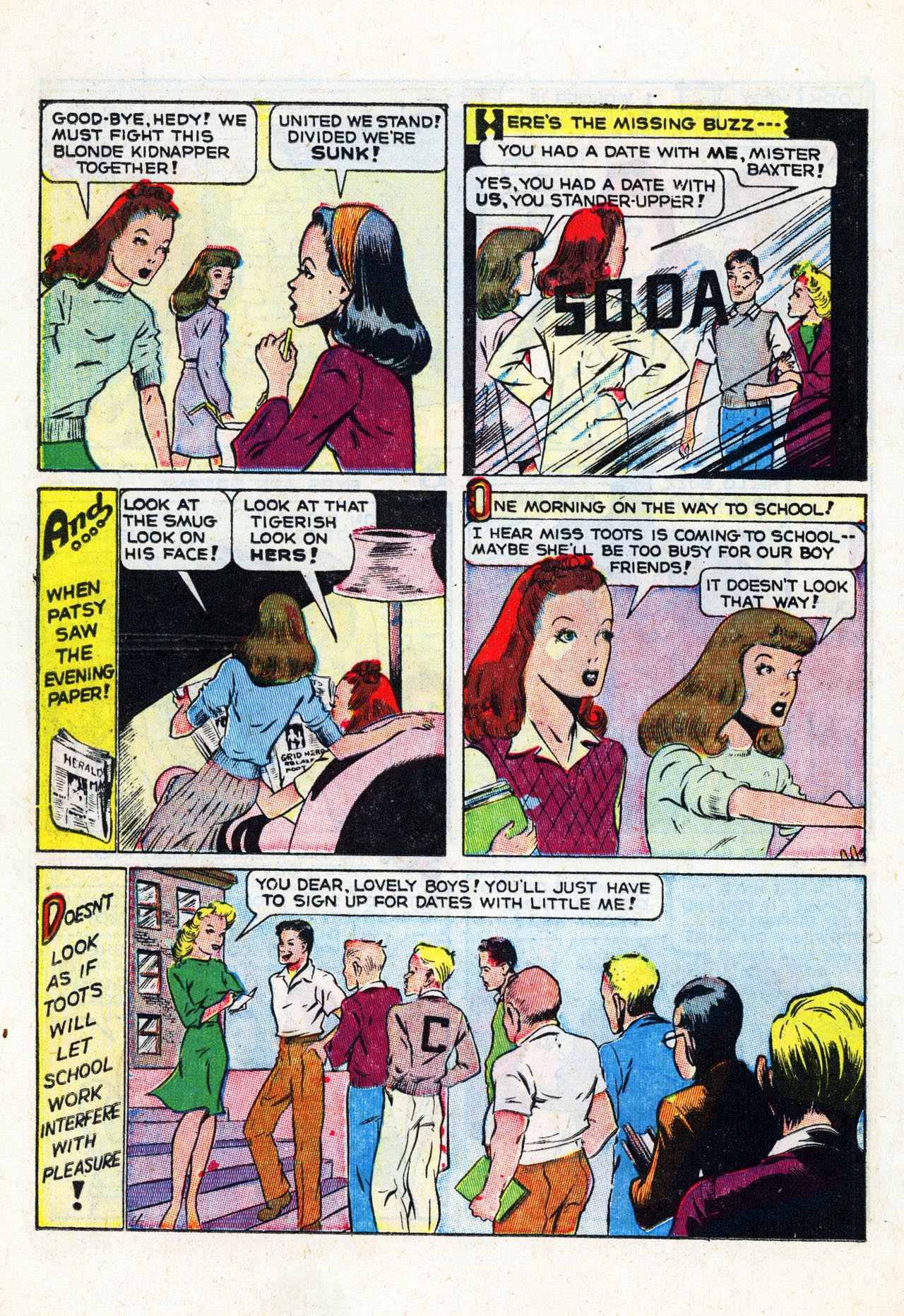 Read online Patsy Walker comic -  Issue #5 - 38
