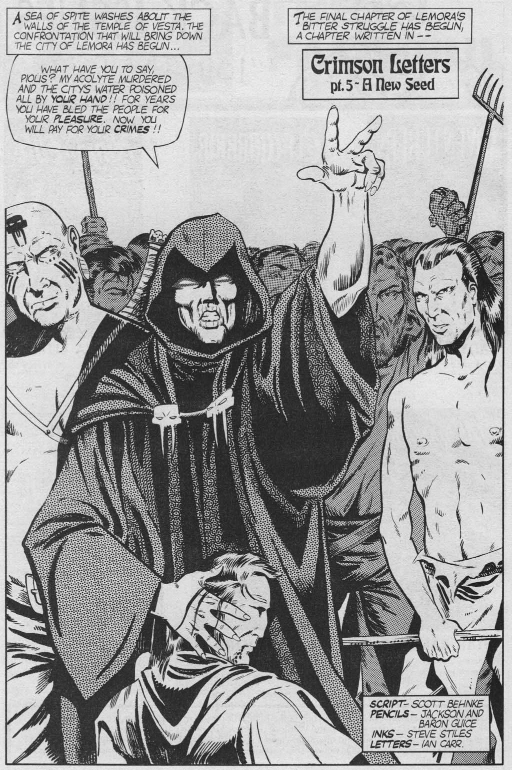 Read online Adventurers (1986) comic -  Issue #10 - 26