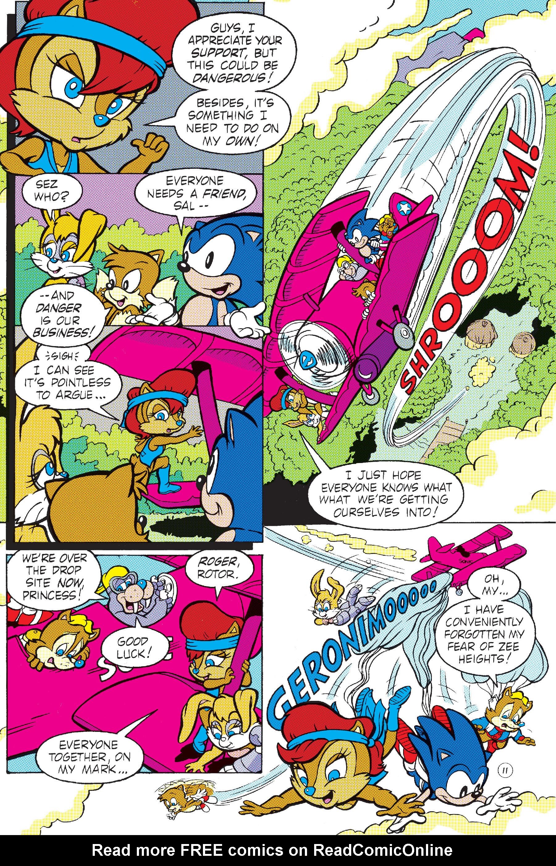 Read online Sonic The Hedgehog In Your Face Special comic -  Issue # Full - 10