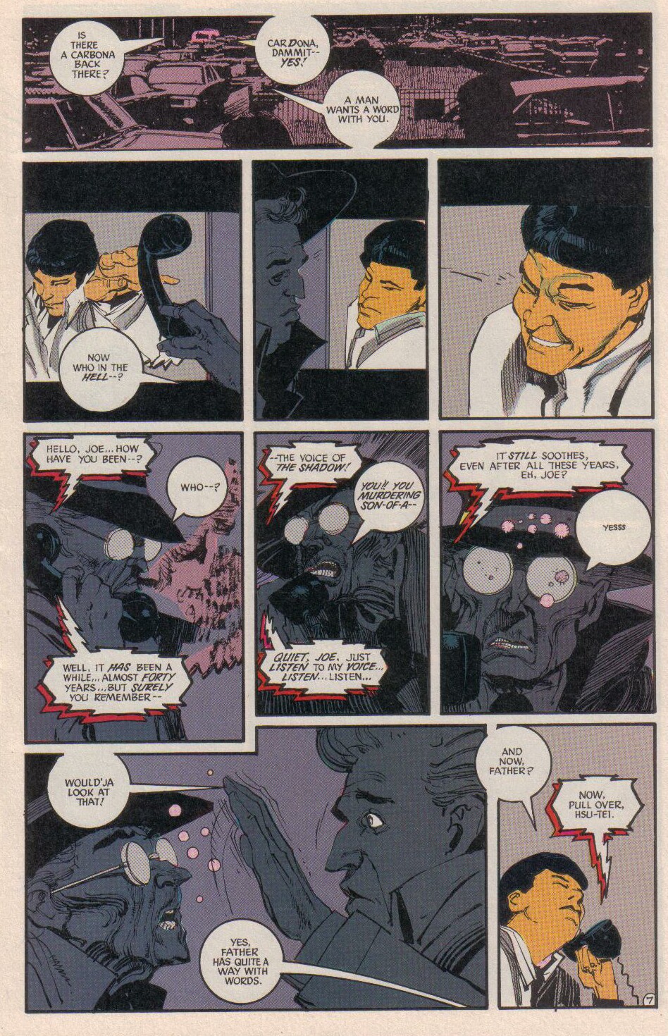 Read online The Shadow (1987) comic -  Issue #2 - 8