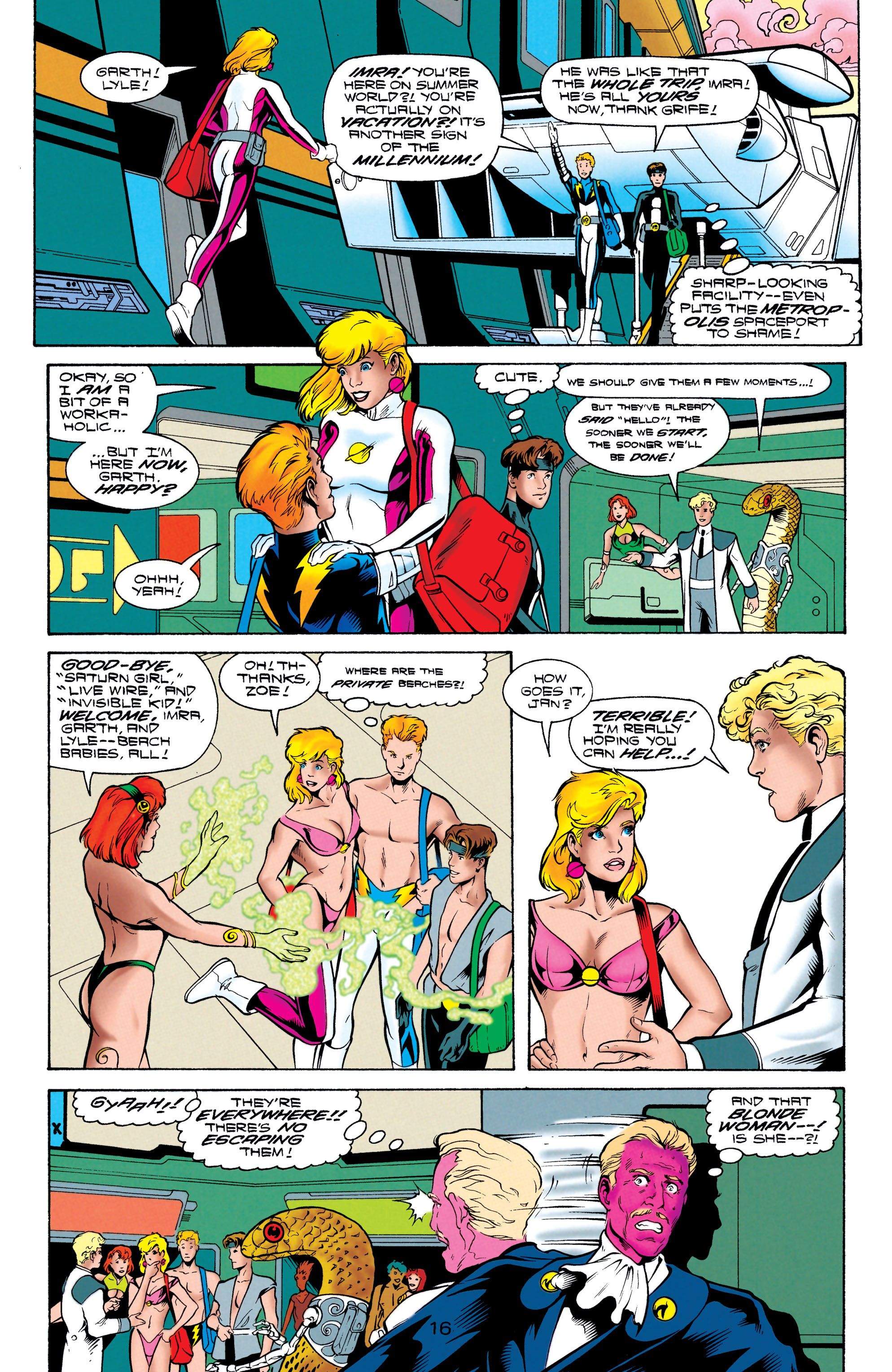 Read online Legionnaires comic -  Issue #77 - 17