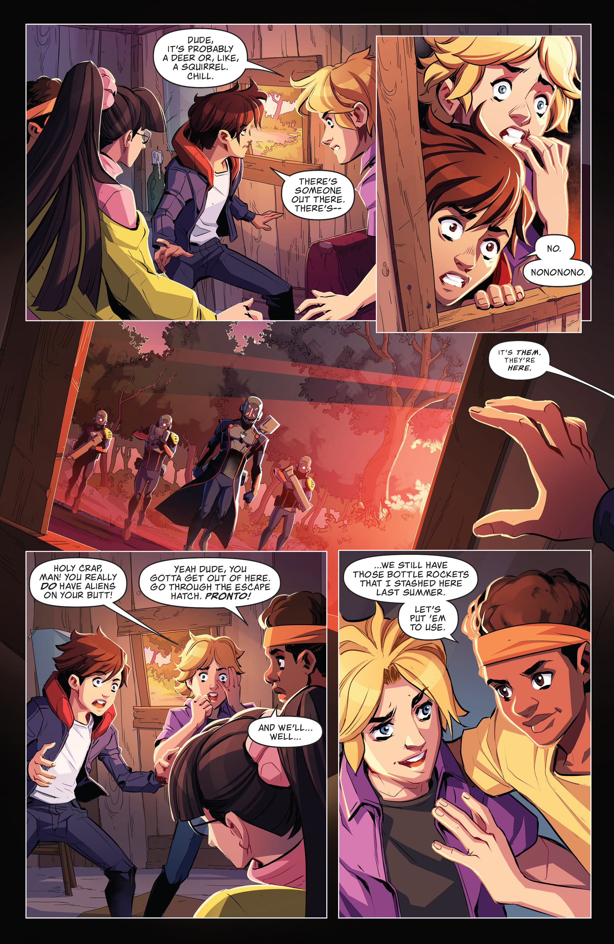 Read online Hexagon comic -  Issue #3 - 16