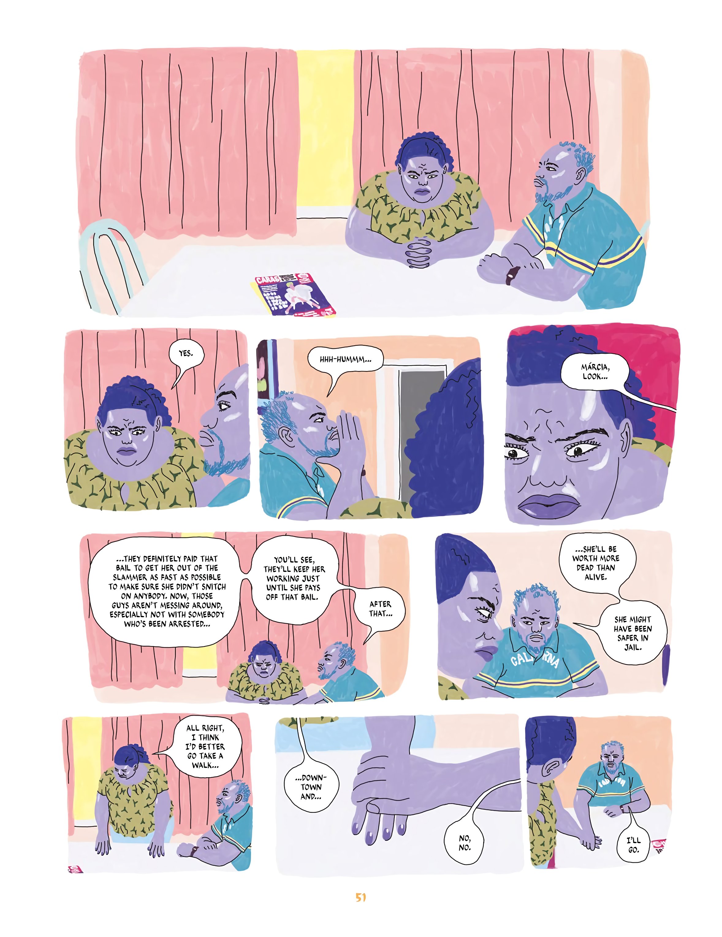 Read online Listen, Beautiful Márcia comic -  Issue # TPB - 52
