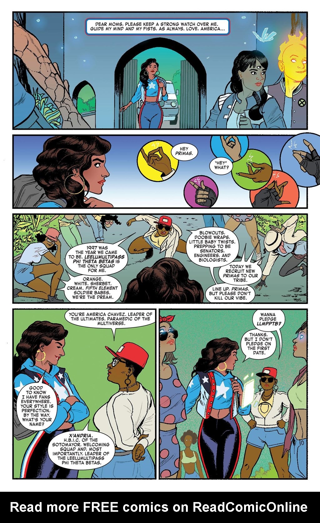 Read online Marvel-Verse (2020) comic -  Issue # America Chavez - 52