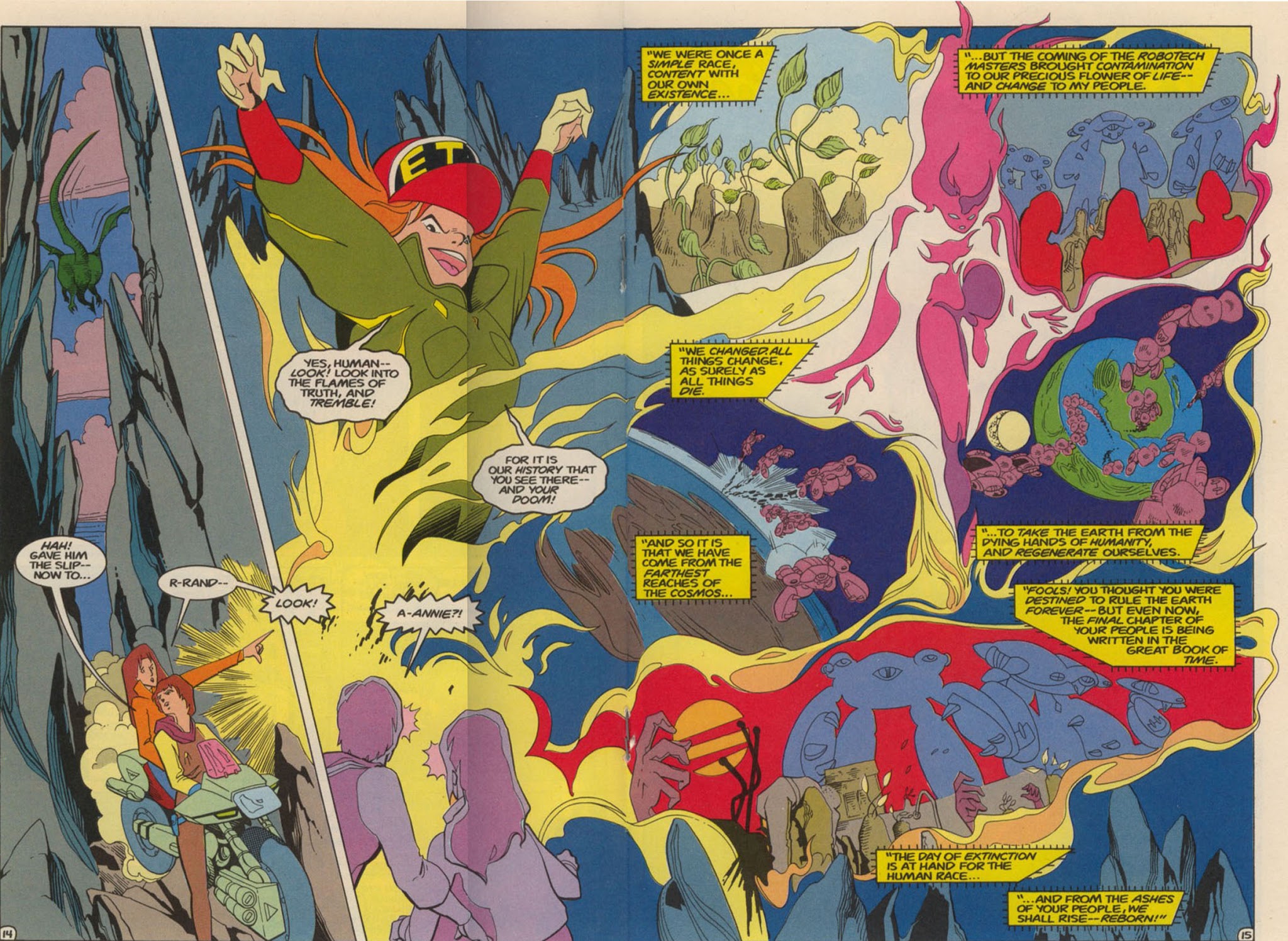 Read online Robotech The New Generation comic -  Issue #13 - 18