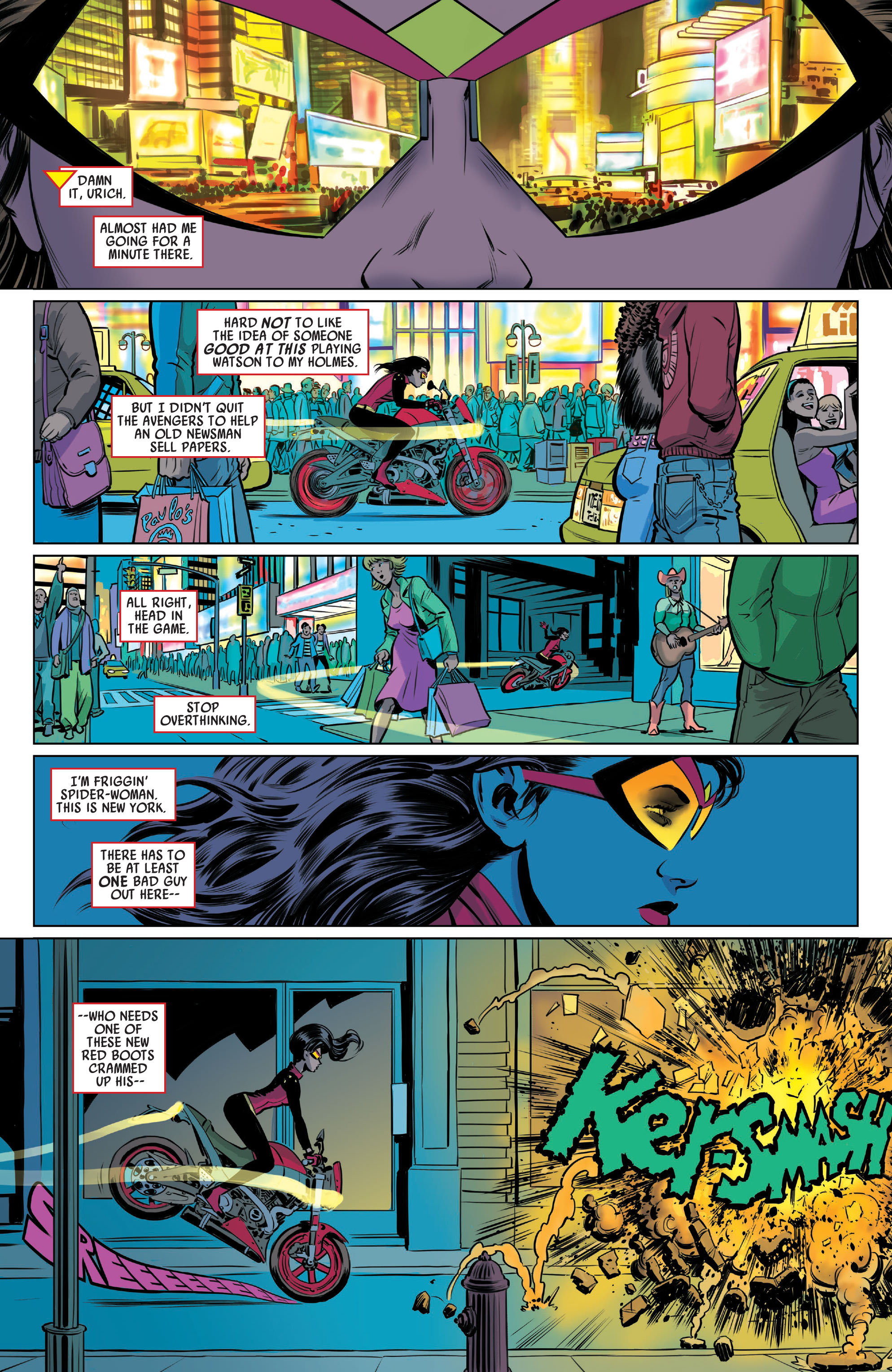 Read online Spider-Woman by Dennis Hopeless comic -  Issue # TPB (Part 2) - 3