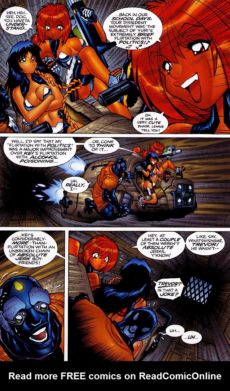 Read online Dirty Pair: Start the Violence comic -  Issue # Full - 7