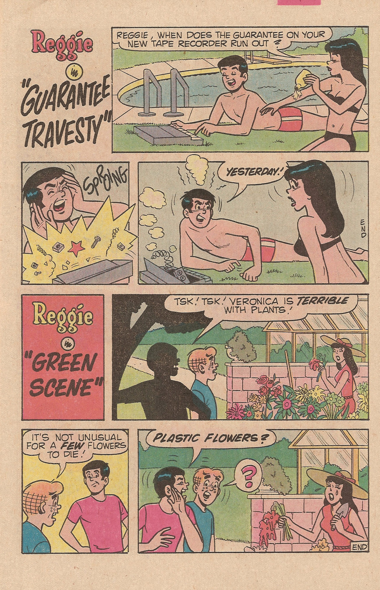 Read online Reggie's Wise Guy Jokes comic -  Issue #55 - 7