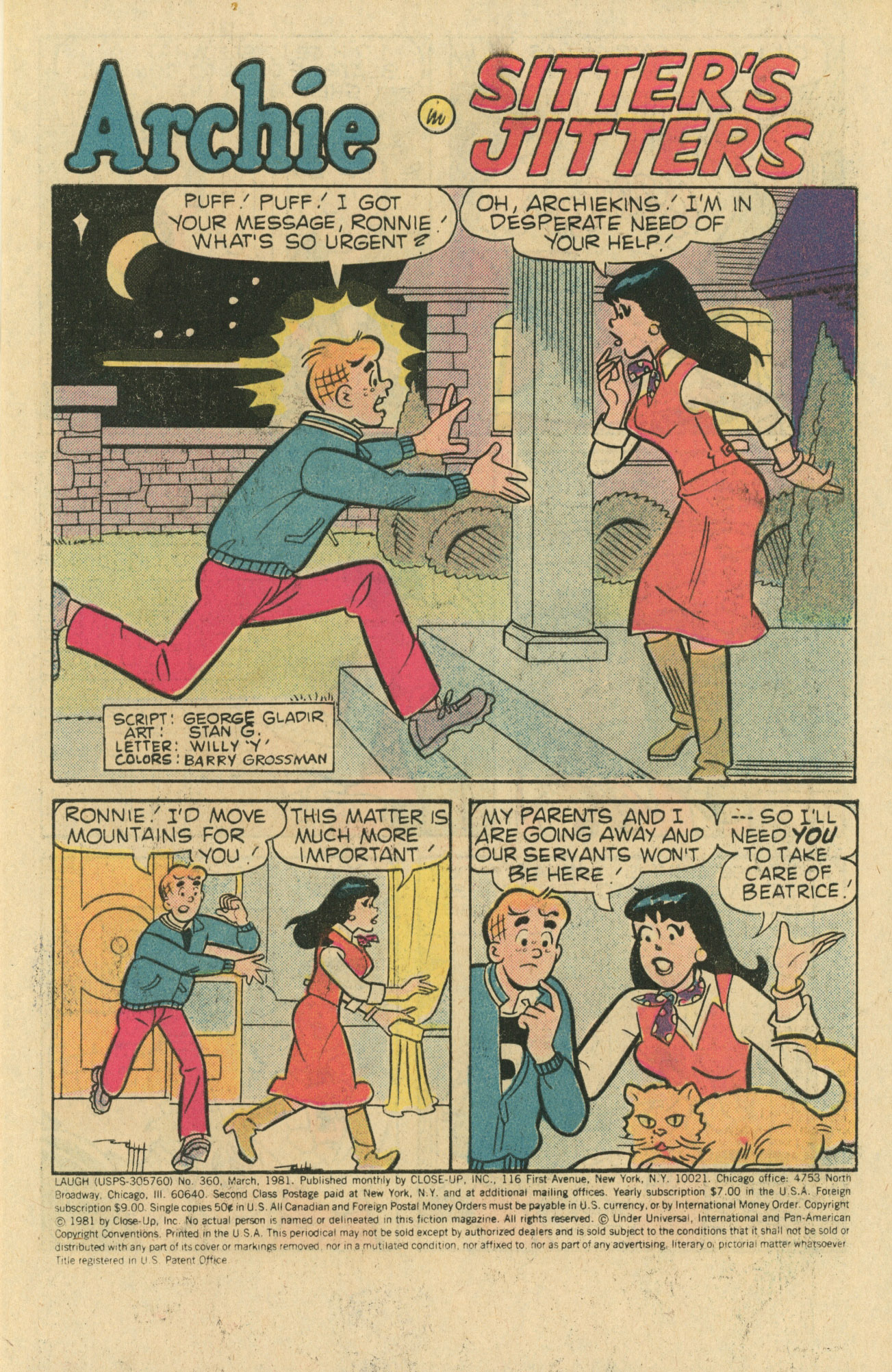 Read online Laugh (Comics) comic -  Issue #360 - 3