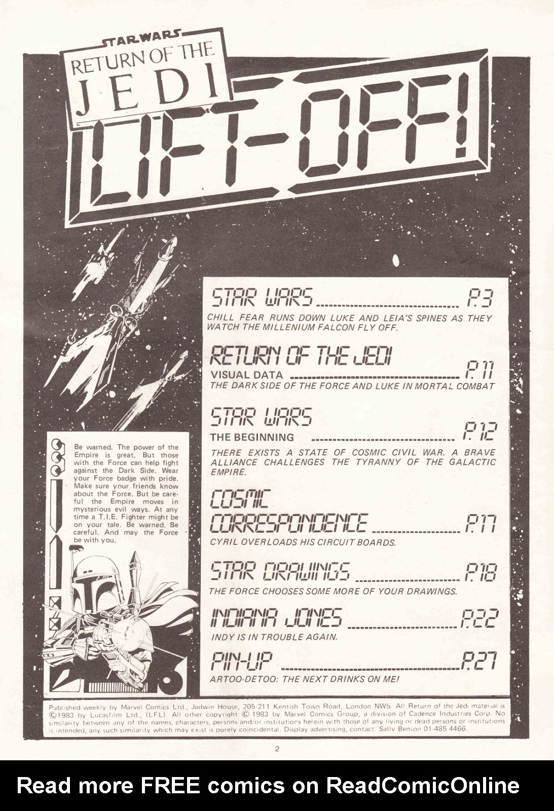 Read online Return of the Jedi comic -  Issue #9 - 2