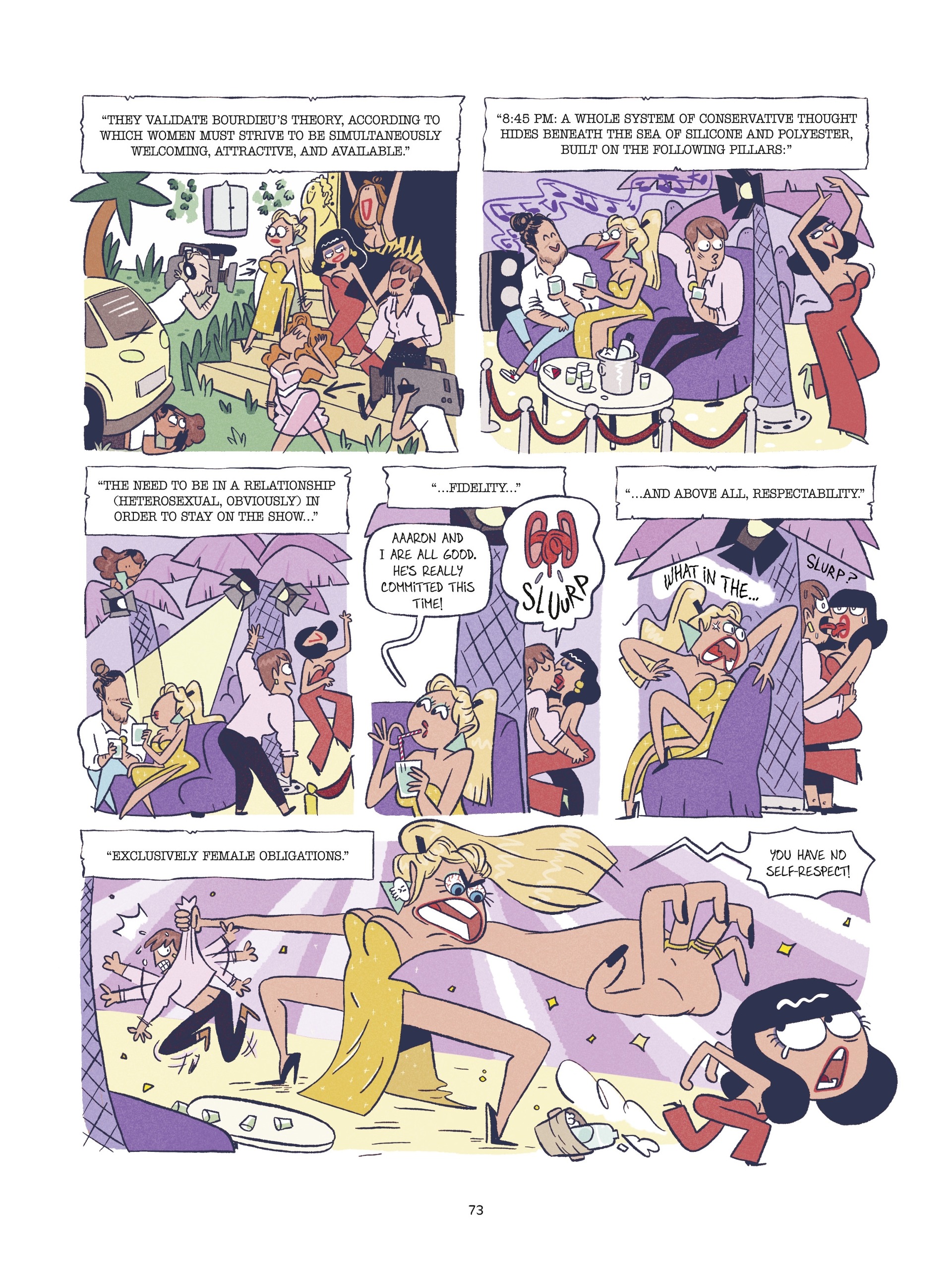 Read online Praising the Surface Behind the Scenes of Reality TV comic -  Issue # TPB - 67
