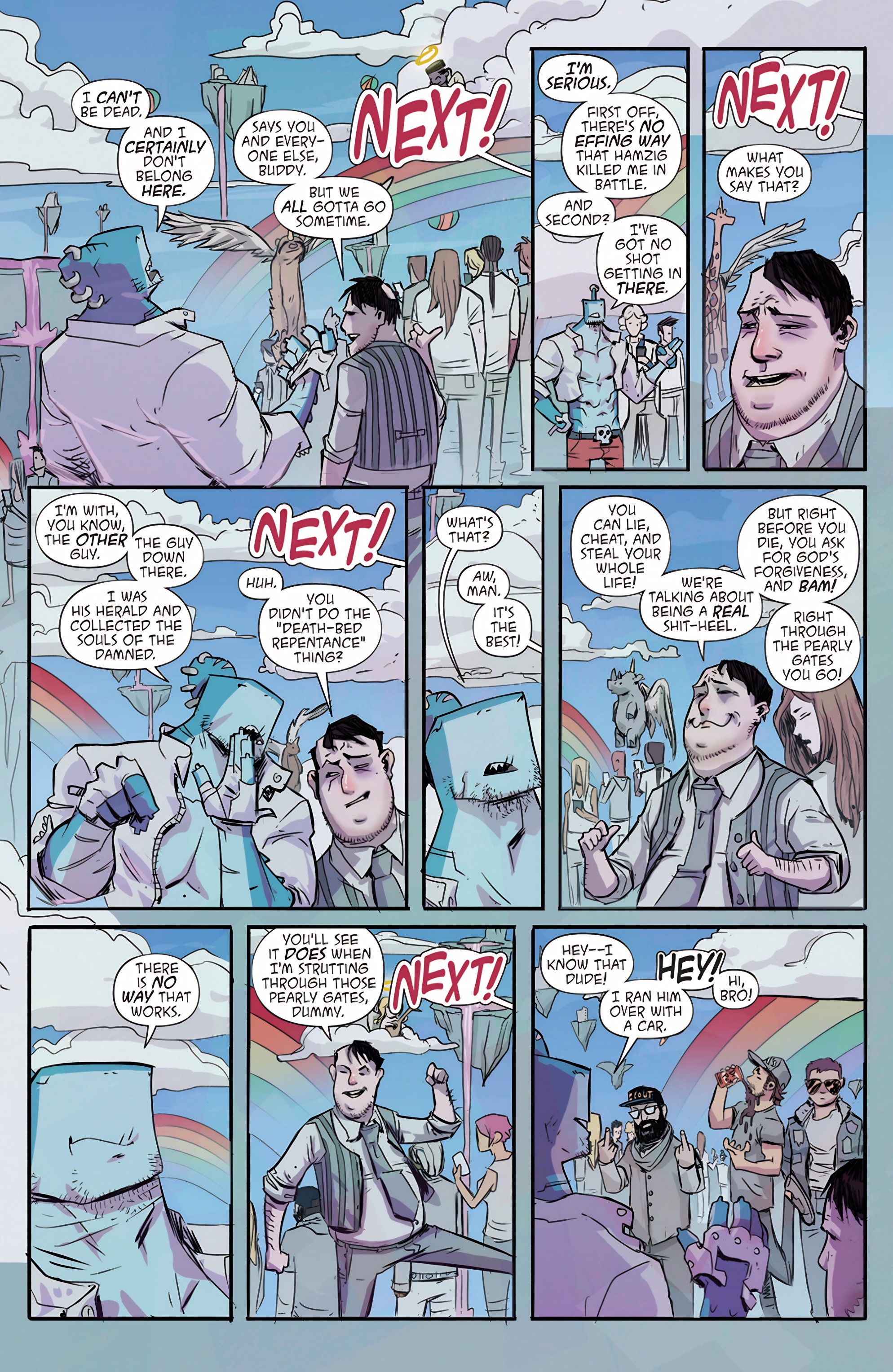 Read online Metalshark Bro: Assault On Hamzig Island comic -  Issue # TPB - 32