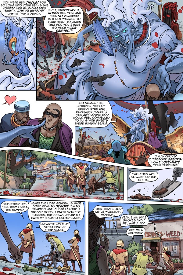 Read online Unsounded comic -  Issue #16 - 137