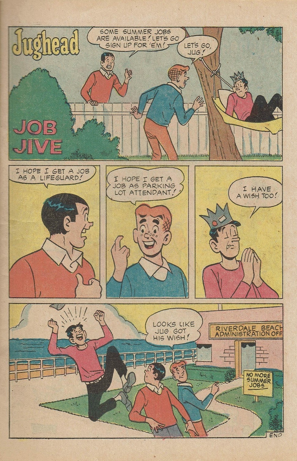 Read online Jughead's Jokes comic -  Issue #31 - 15