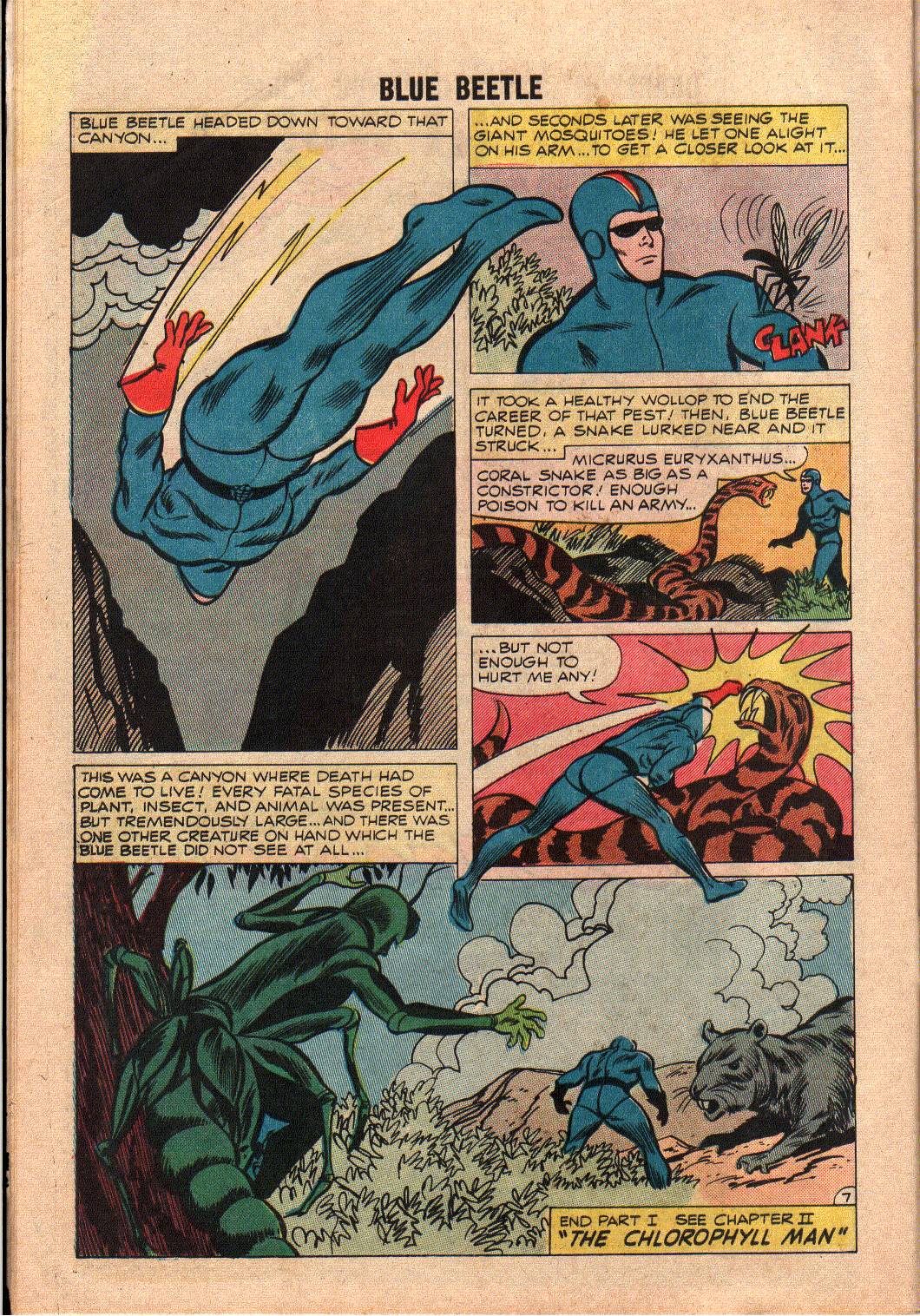 Read online Blue Beetle (1964) comic -  Issue #4 - 10