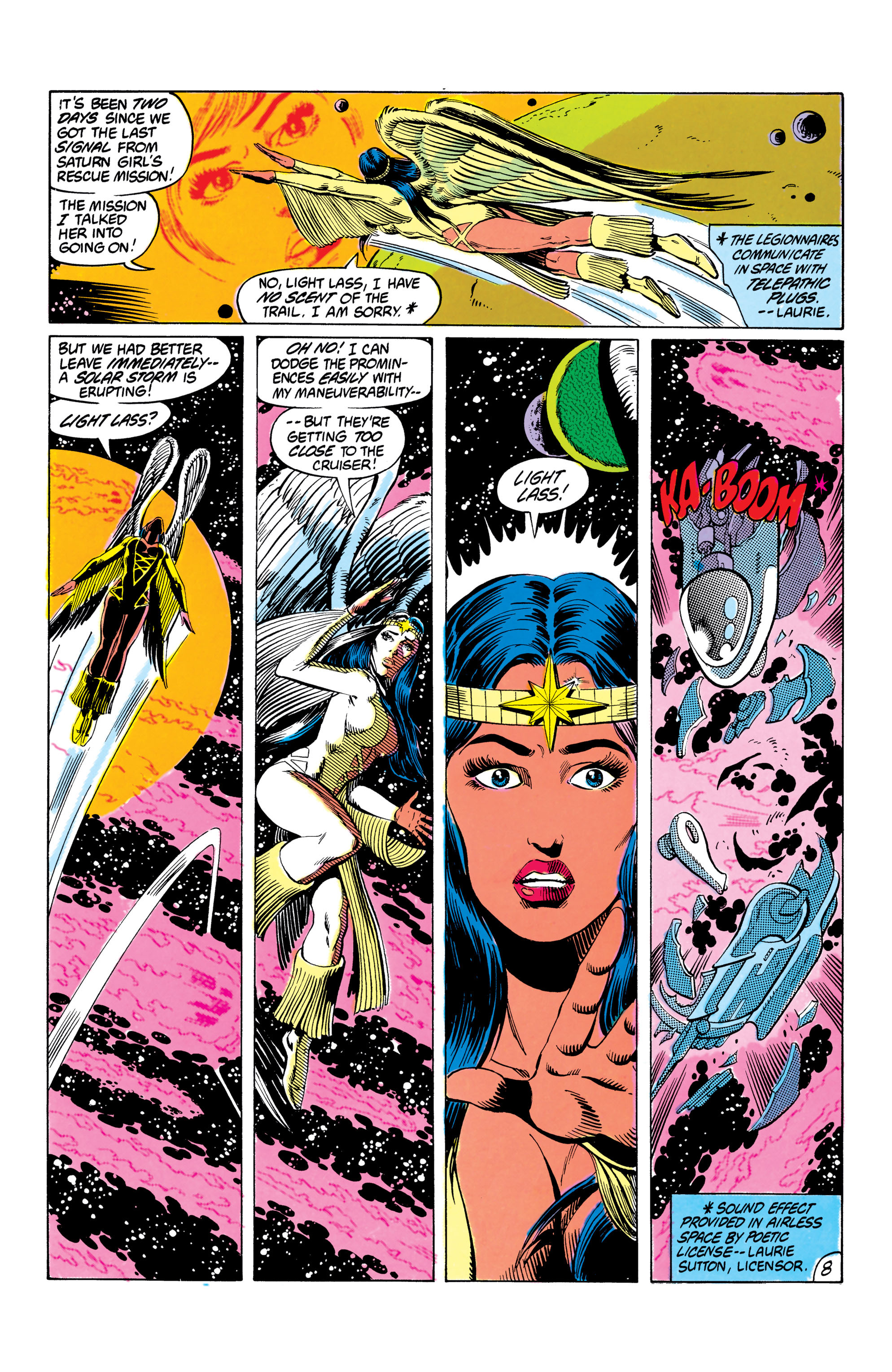 Read online Legion of Super-Heroes (1980) comic -  Issue #289 - 9