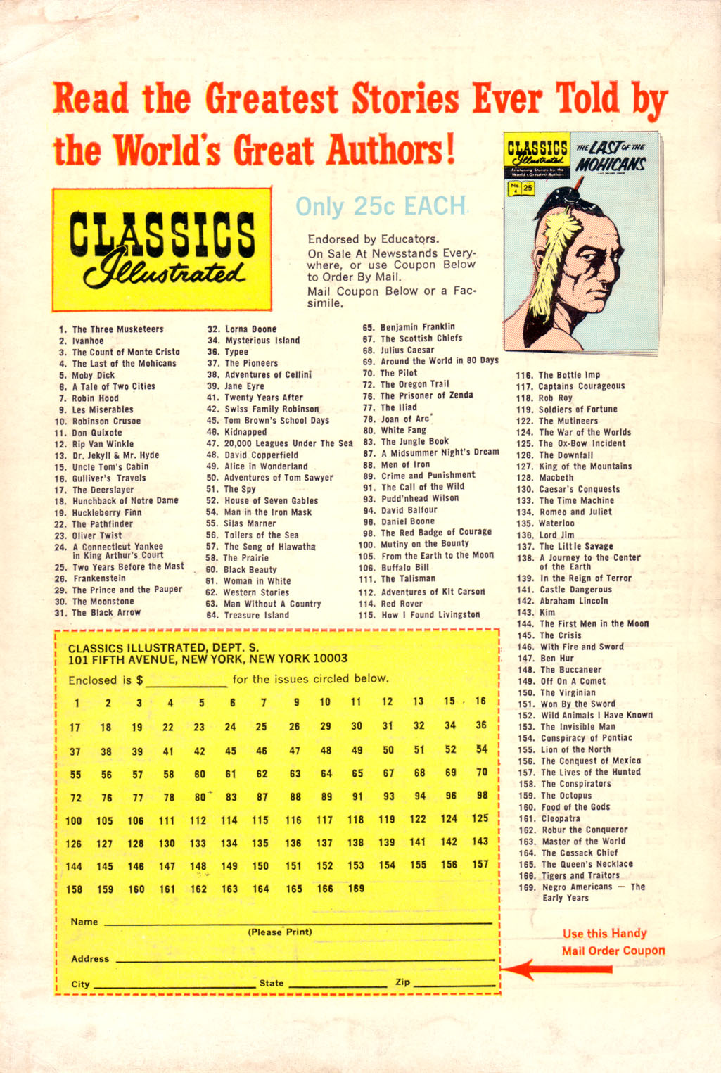 Read online Classics Illustrated comic -  Issue #59 - 52