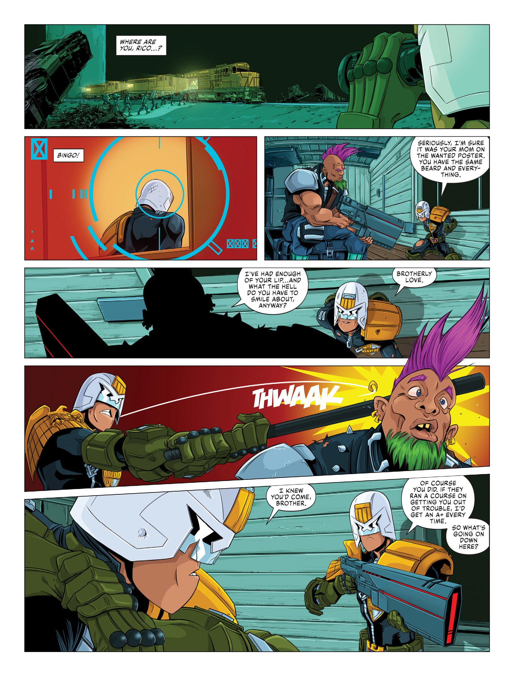 Read online 2000 AD comic -  Issue #2356 - 7