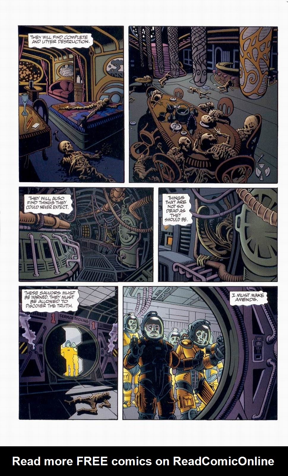 Read online Aliens: Havoc comic -  Issue #1 - 4