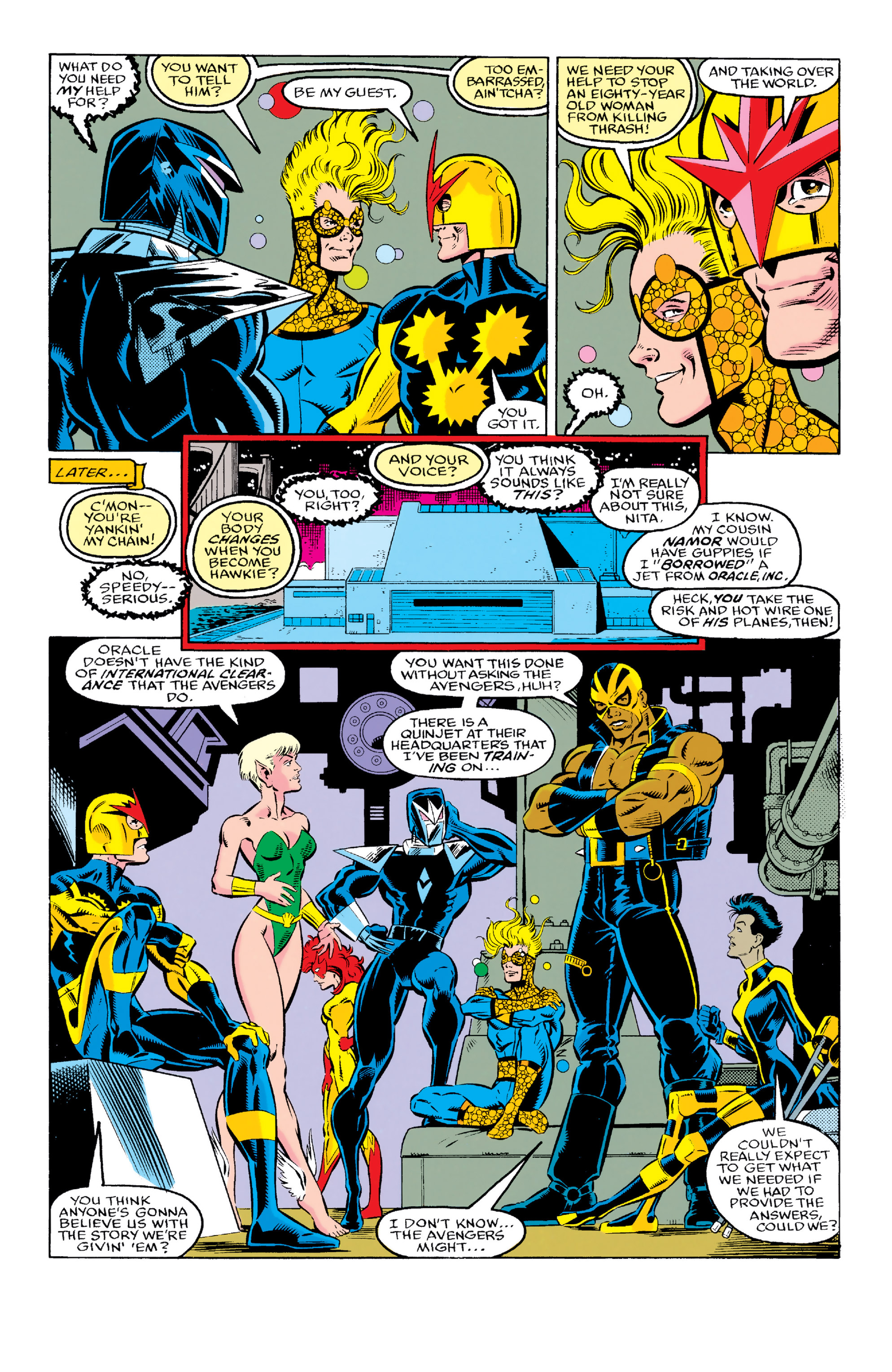 Read online The New Warriors comic -  Issue #22 - 15