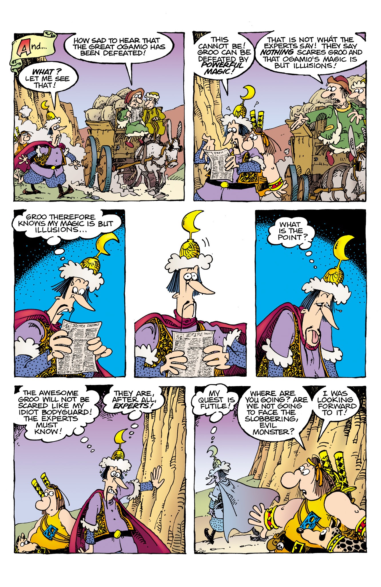 Read online Sergio Aragonés' Groo: Mightier Than the Sword comic -  Issue # _TPB - 54