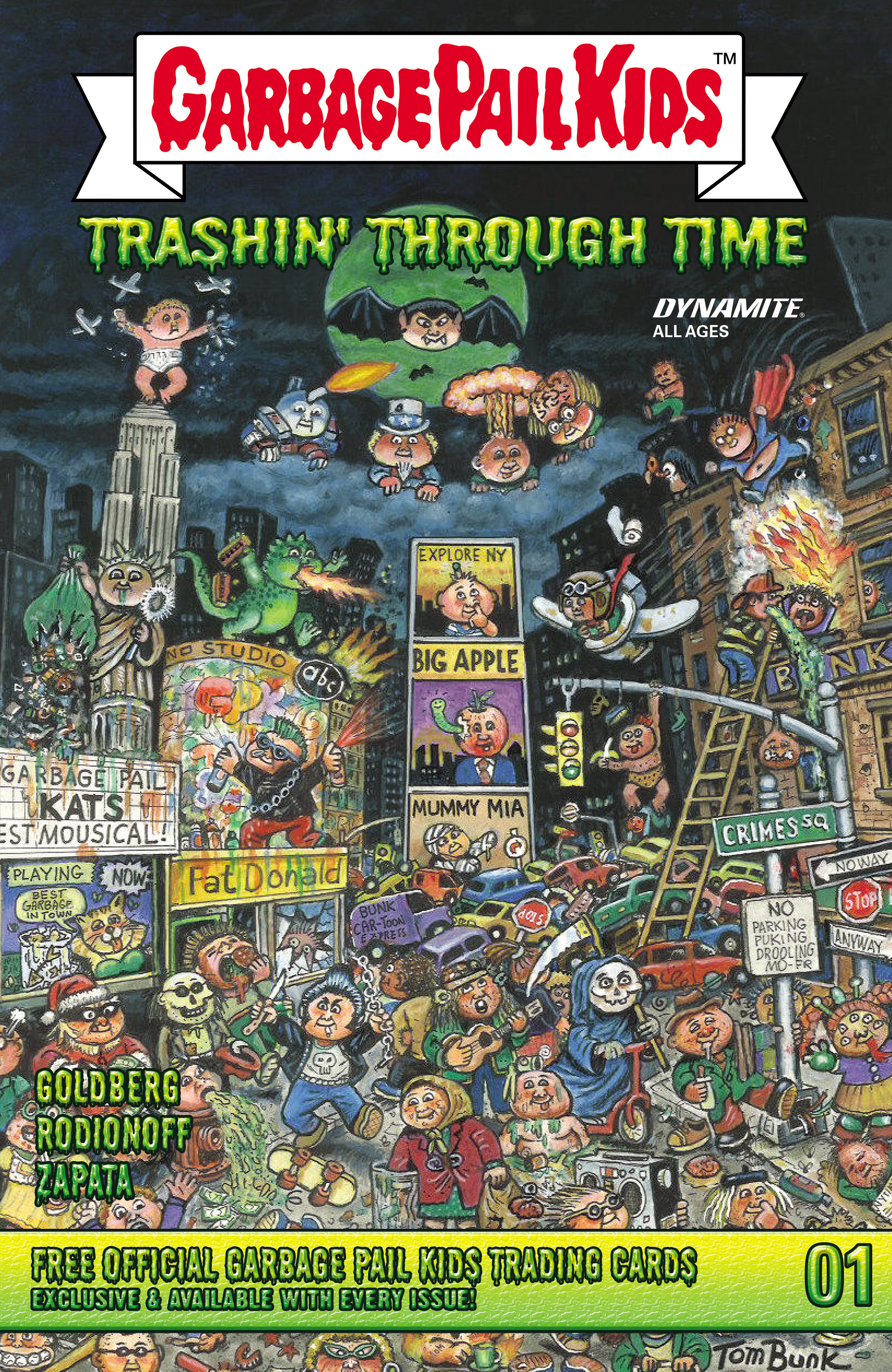 Read online Garbage Pail Kids: Trashin' Through Time comic -  Issue #1 - 1