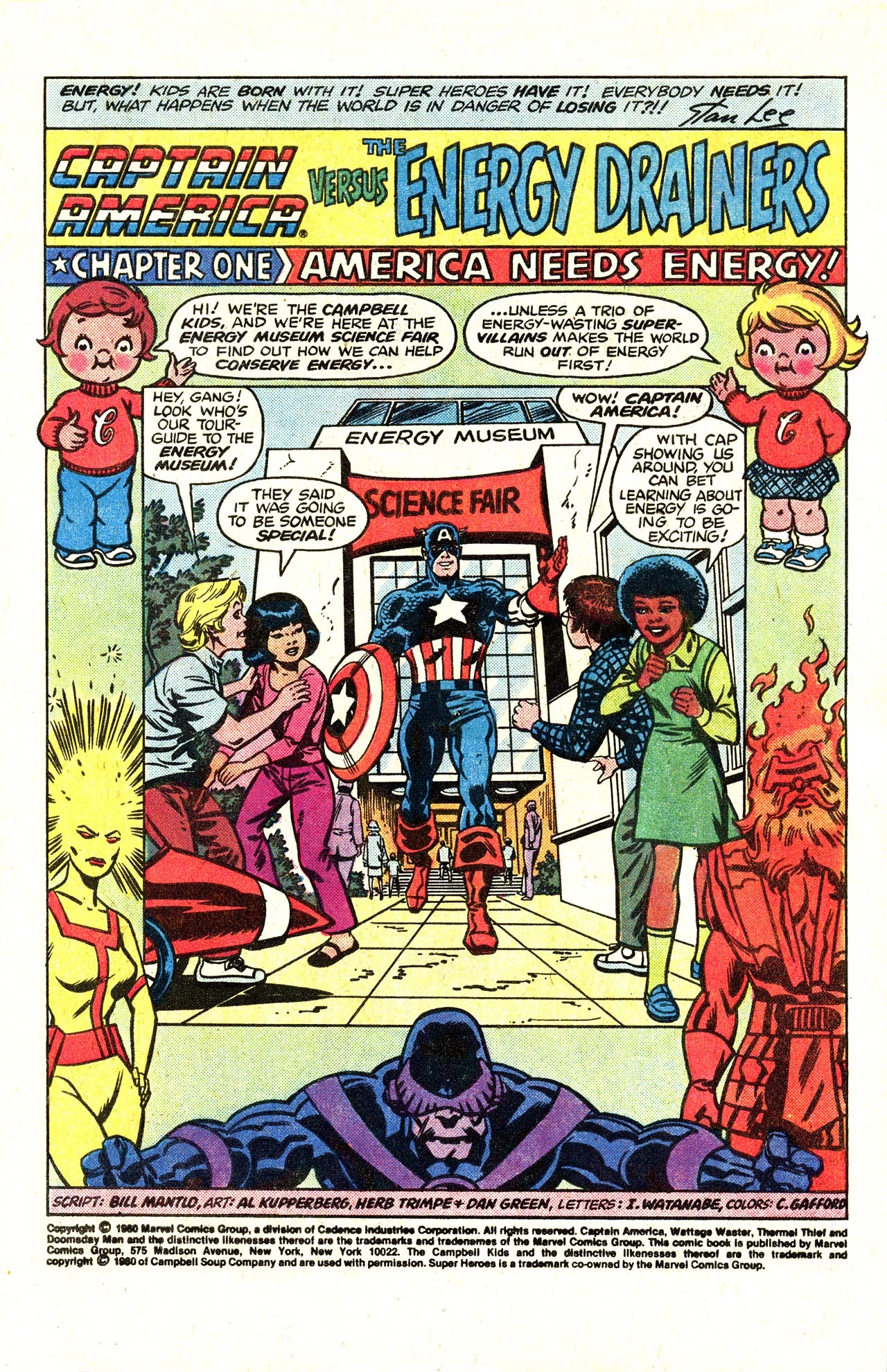 Read online Captain America and The Campbell Kids comic -  Issue # Full - 3