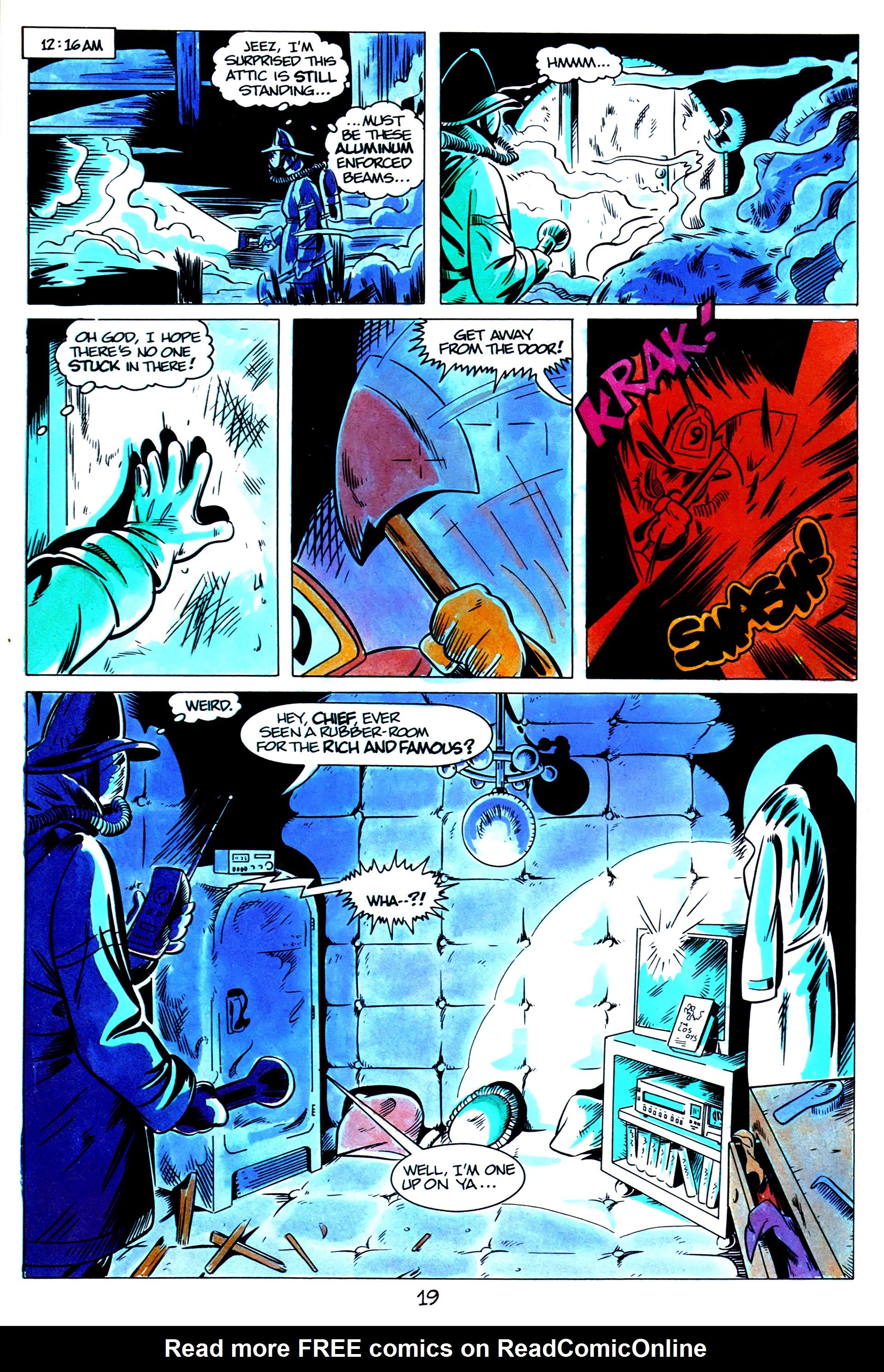 Read online Fright Night (1988) comic -  Issue #9 - 21
